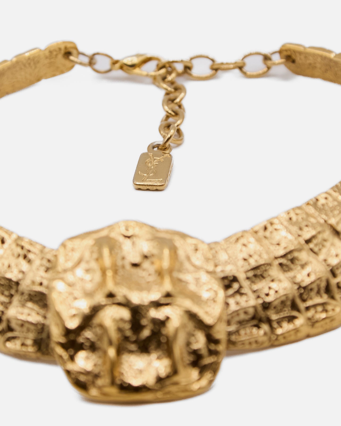 YSL necklace and earrings