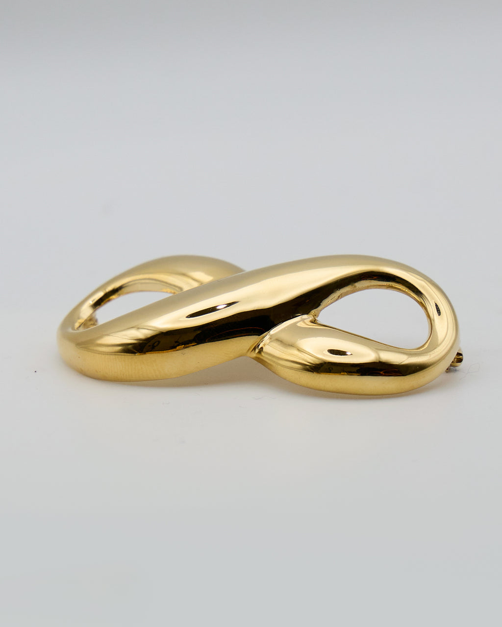 Spilla Vintage “Infinity Love” Placcata Oro – Design Infinito Anni ’80