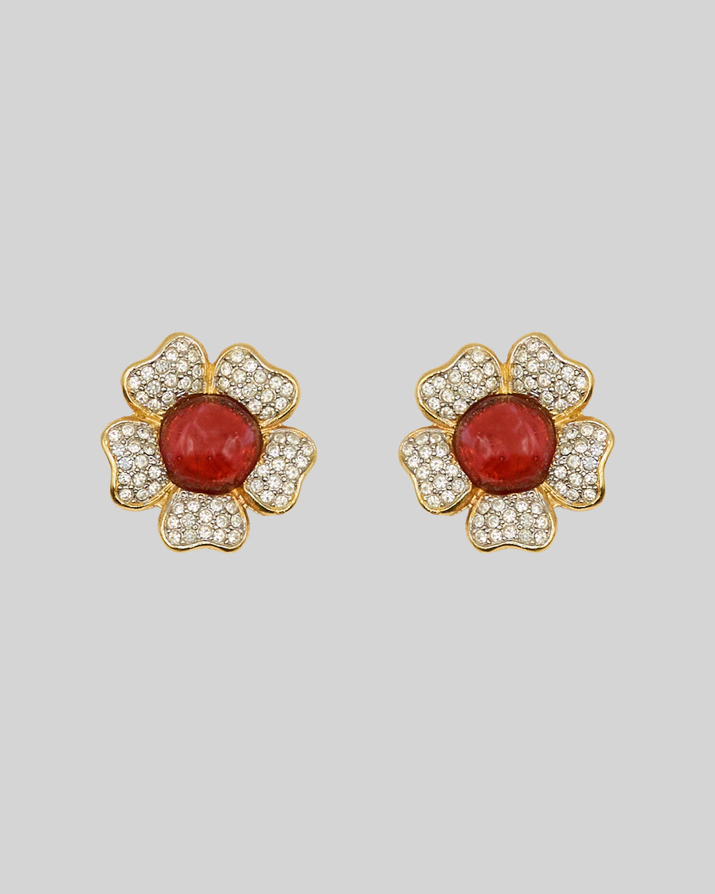 Boucles d'oreilles fleurs