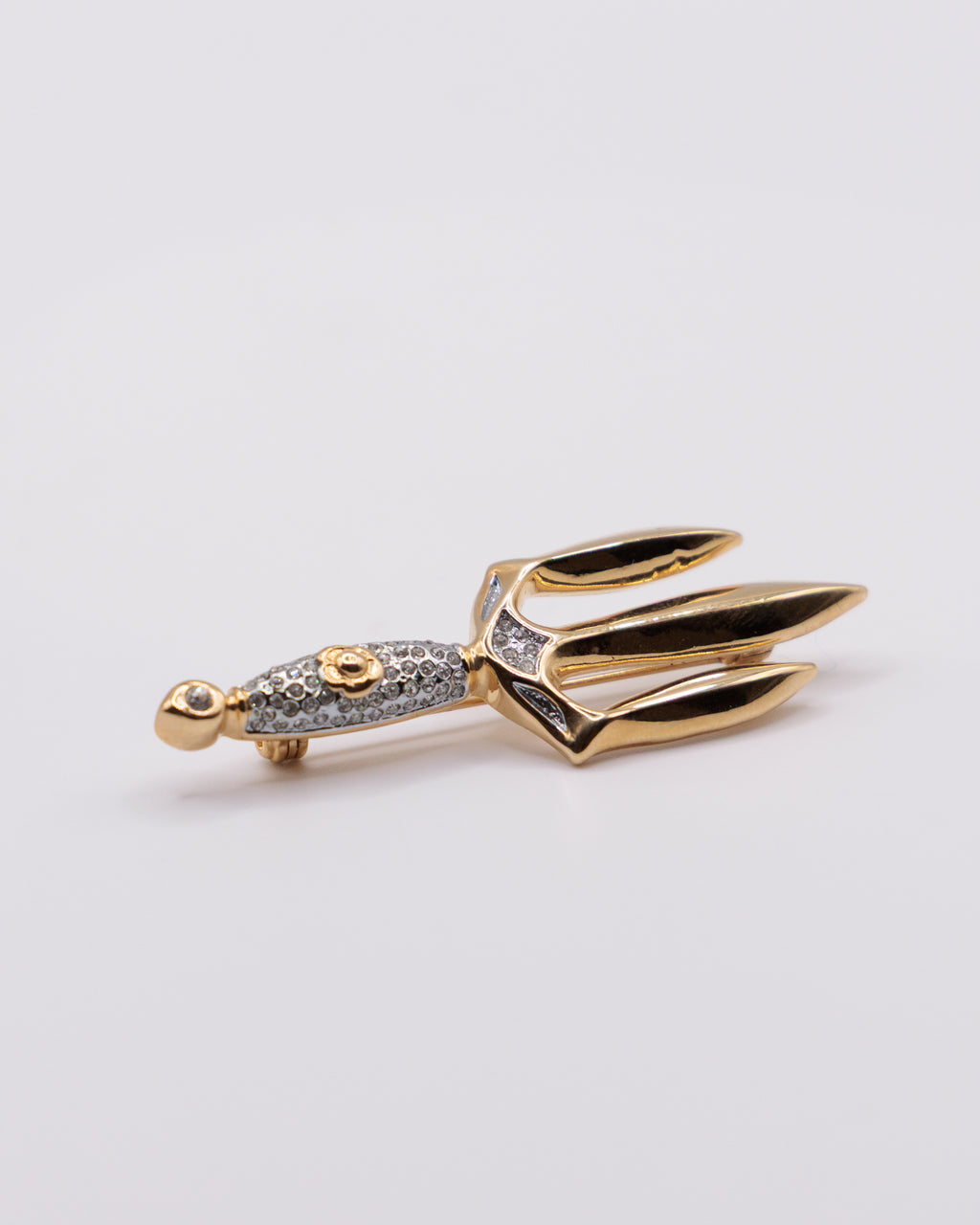 Spilla Vintage Mani In Preghiera 'Serenity' - Colore Oro - Elegante Spilla Da Risvolto Per Donna - Gioiello Moda Religioso