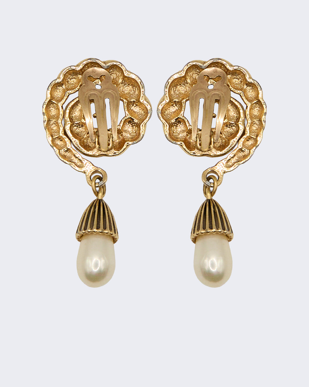 Boucles d'oreilles de style baroque