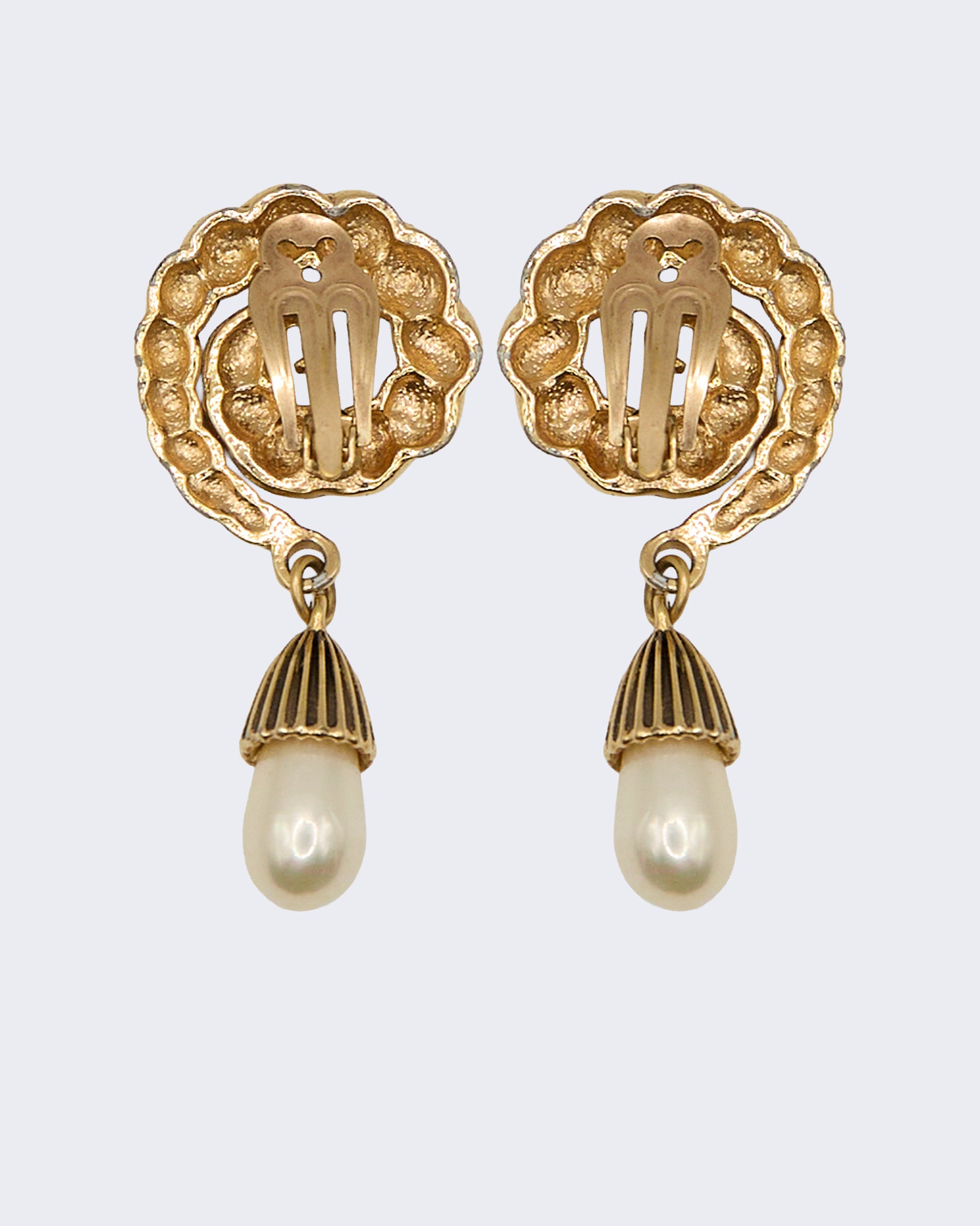 Boucles d'oreilles de style baroque