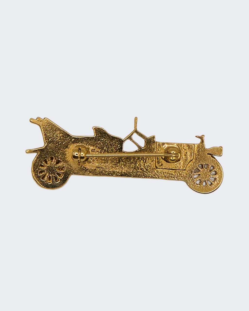 Spilla Vintage Auto d’Epoca in Metallo Dorato – Rolls Royce Silver Ghost 1906