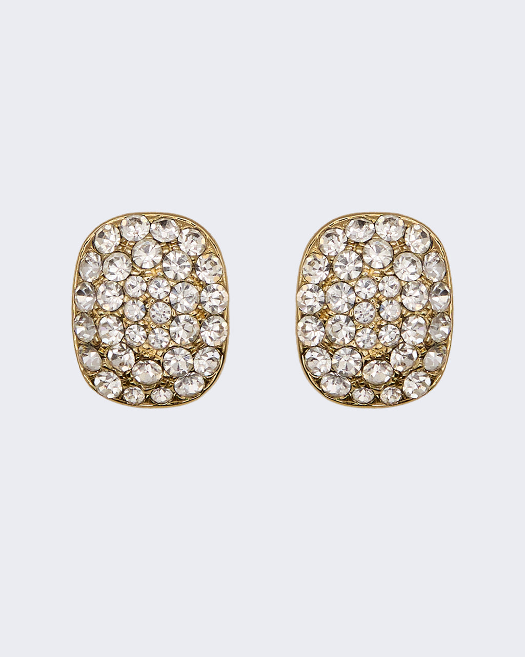 Boucles d'oreilles rectangulaires scintillantes