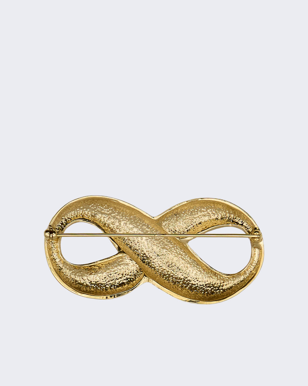 Spilla Vintage “Infinity Love” Placcata Oro – Design Infinito Anni ’80
