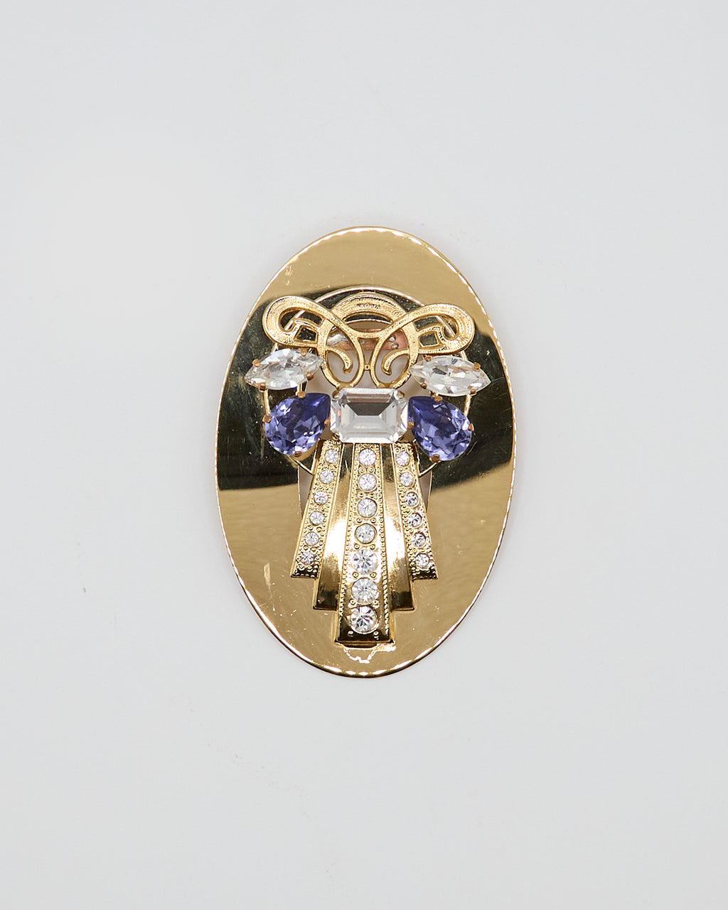 Oval Brooch