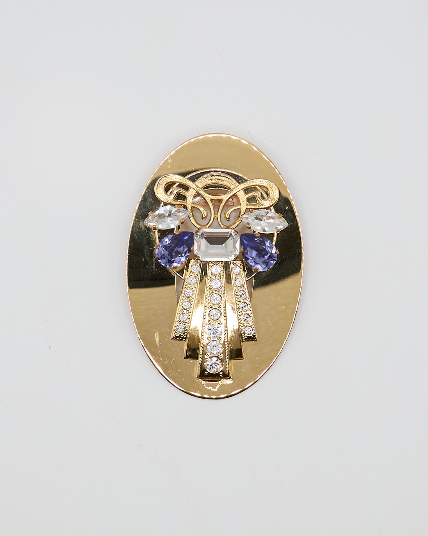 Oval Brooch