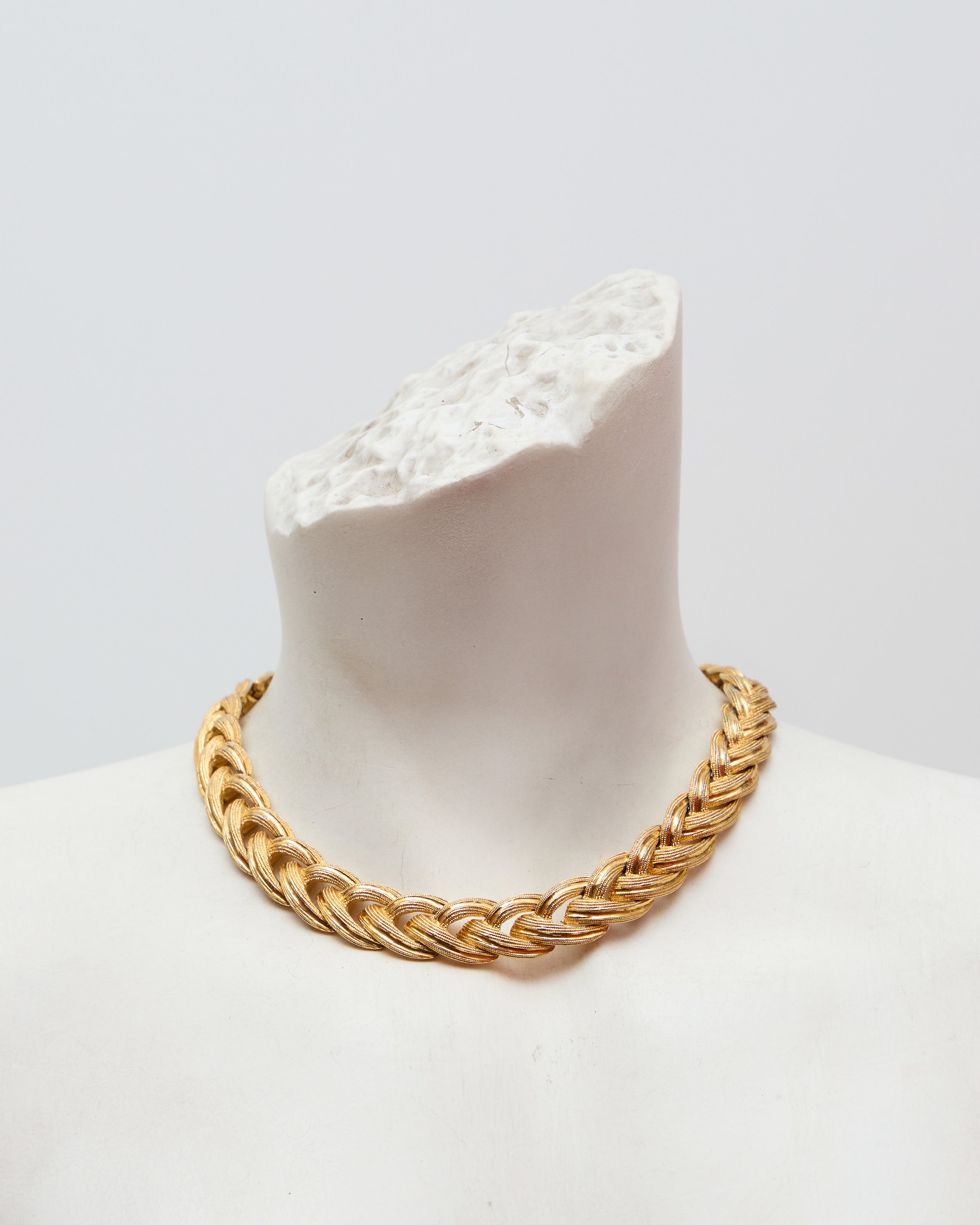 Collana Treccia Firmata Solid Cooper – Girocollo Vintage Elegante