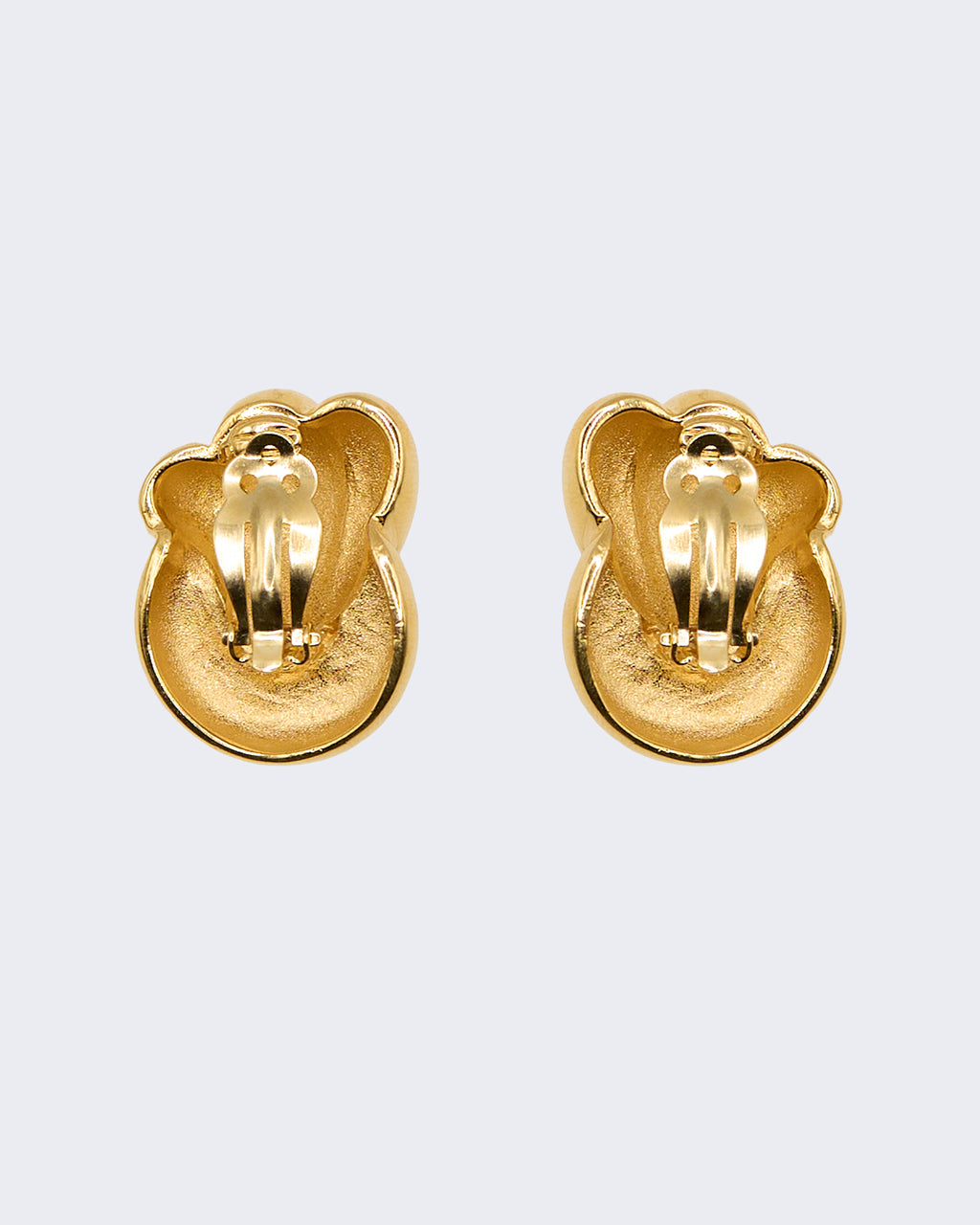 Boucles d'oreilles nœud tressé