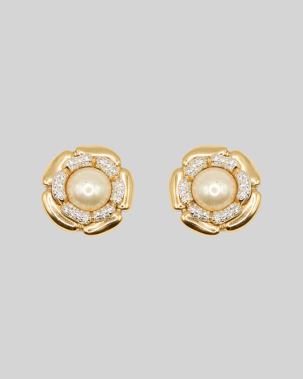 Shiny Flower Earrings