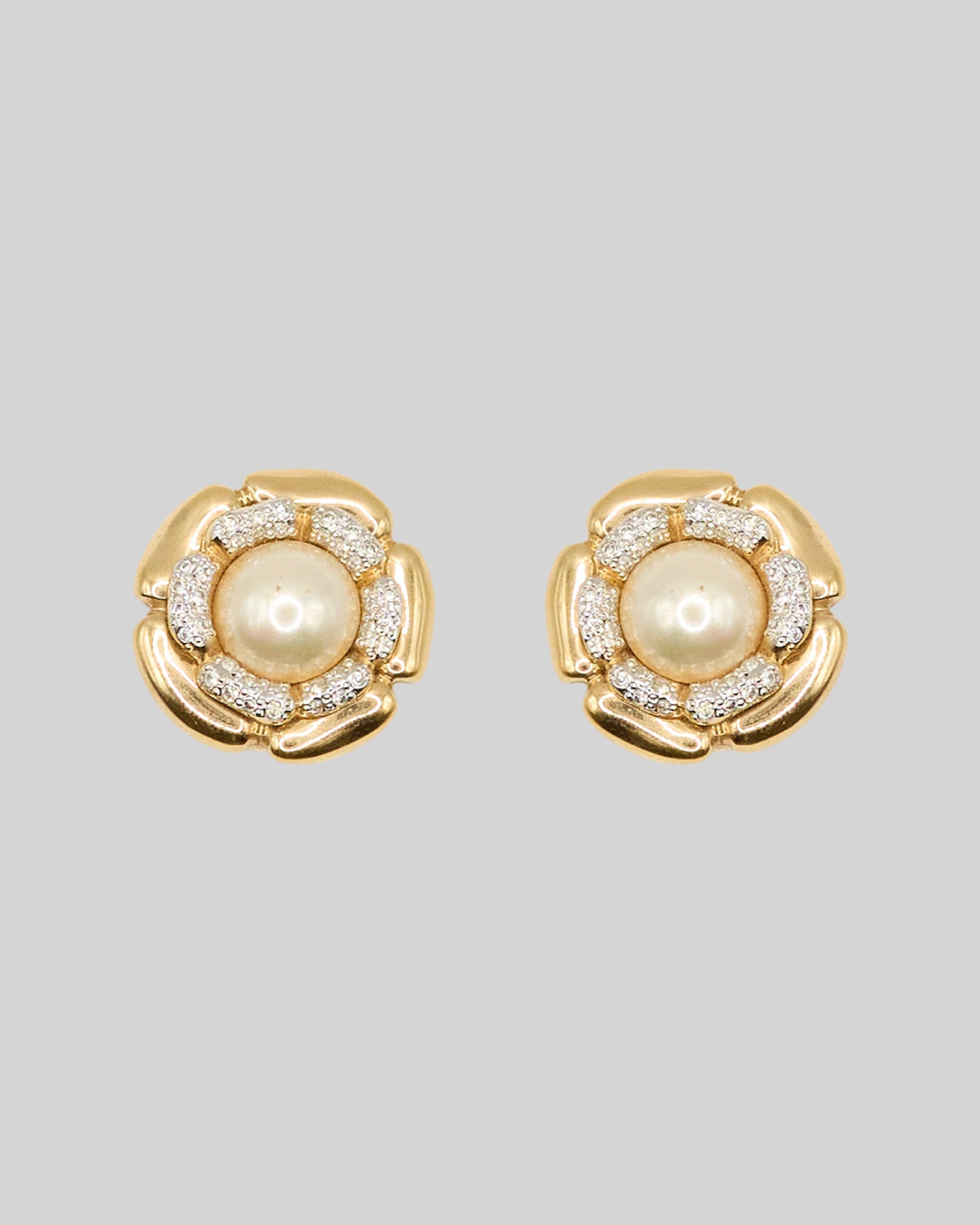 Shiny Flower Earrings