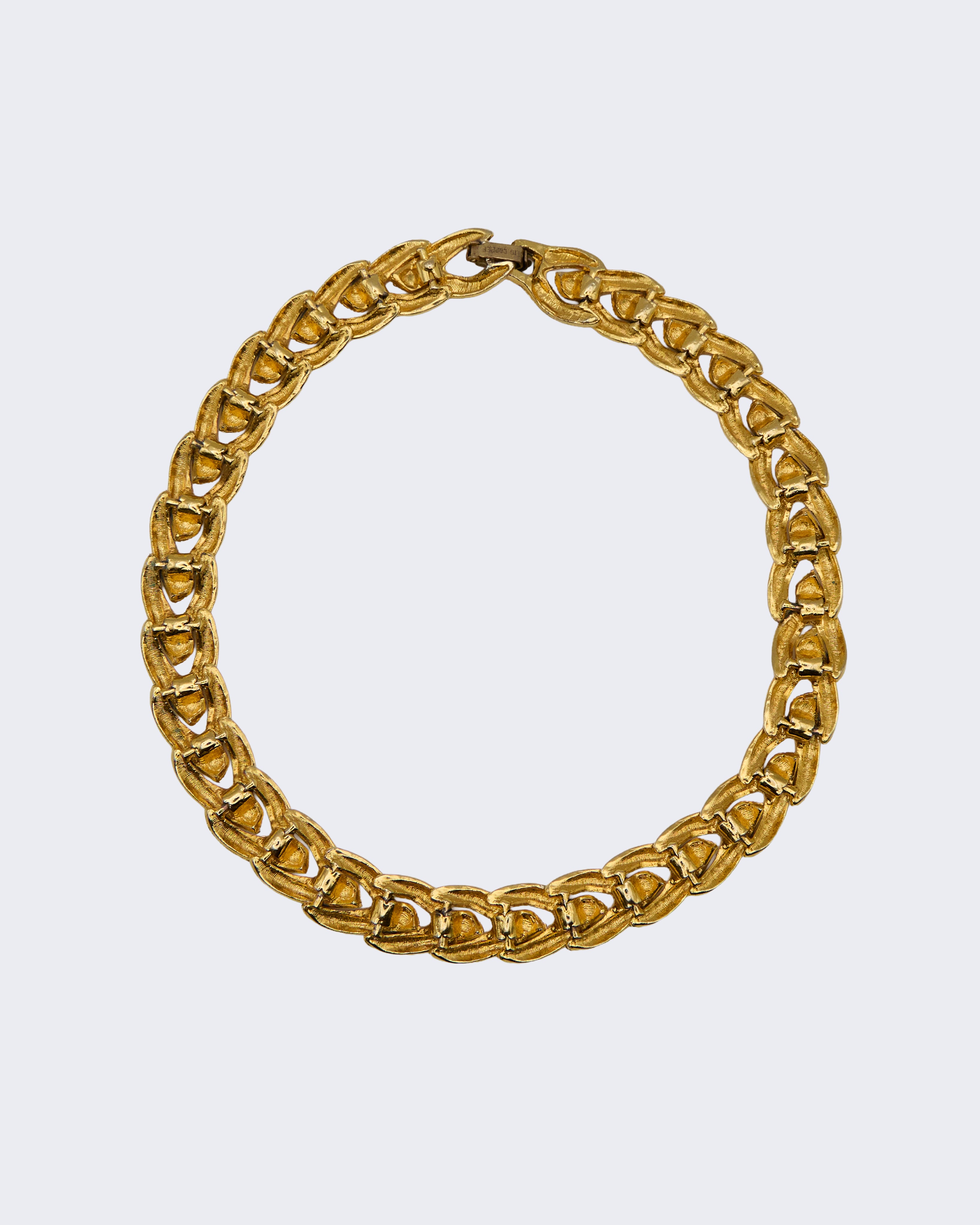 Collana Treccia Firmata Solid Cooper – Girocollo Vintage Elegante