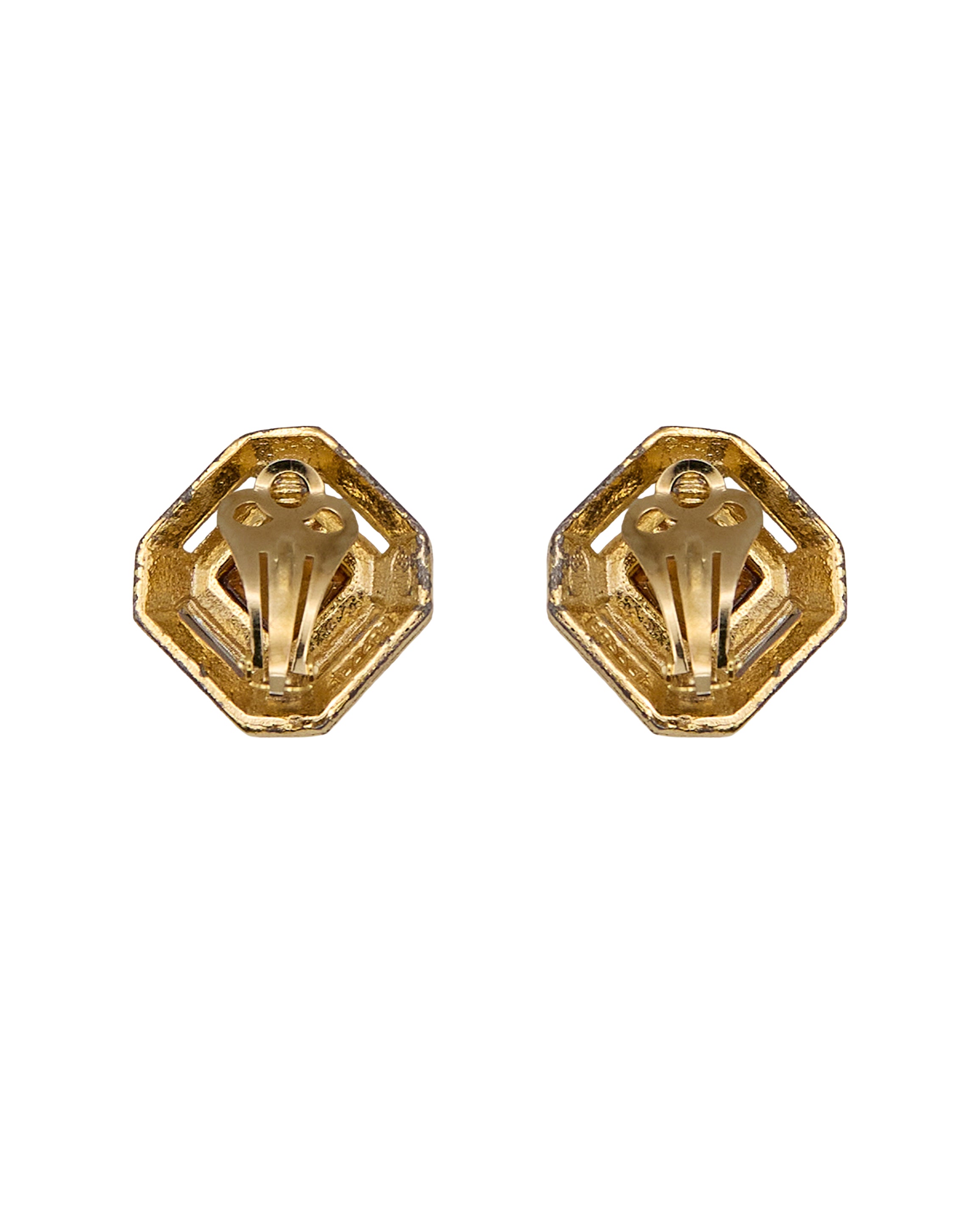Boucles d'oreilles « cristal octogonal »