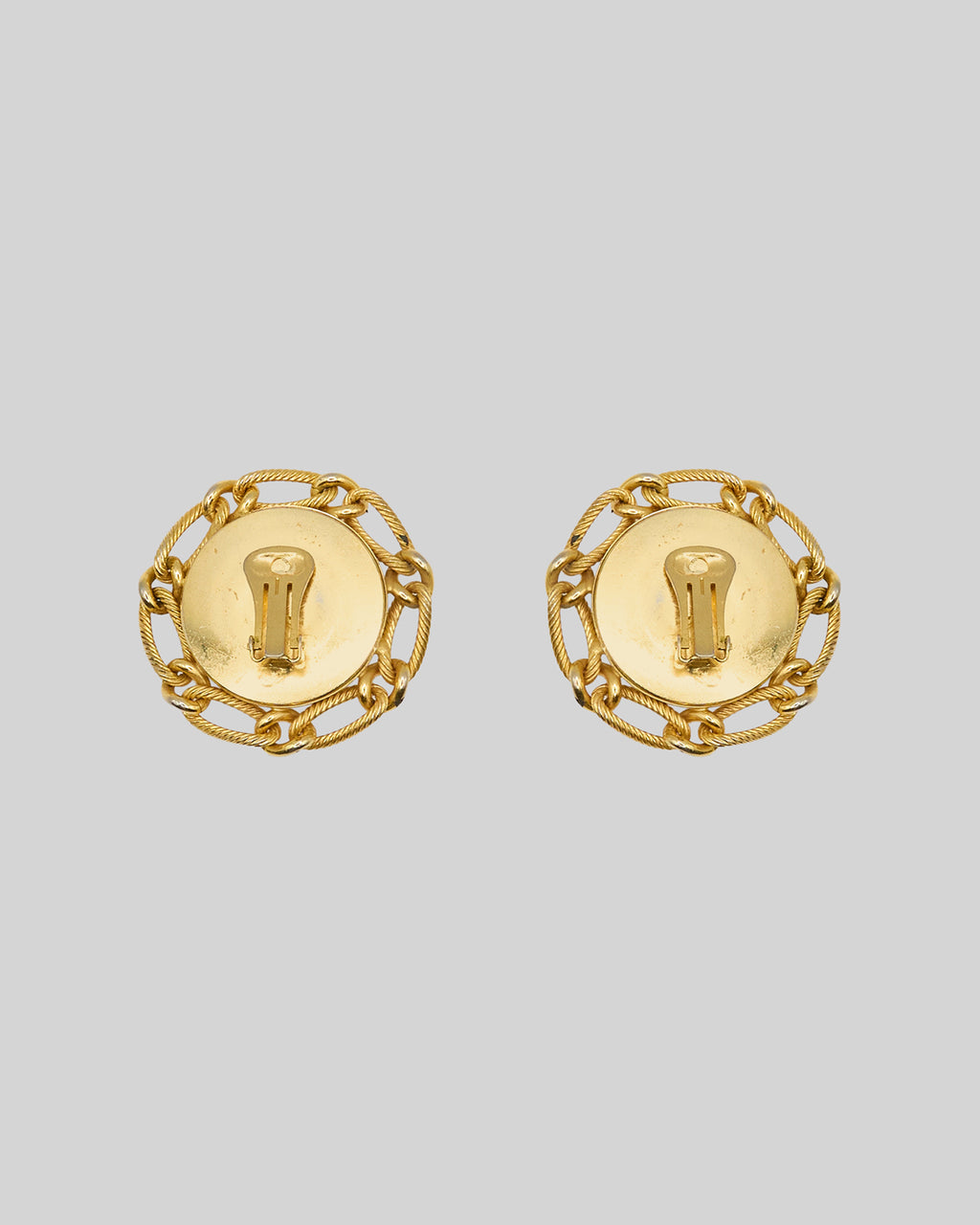 Boucles d'oreilles à chaîne tressée