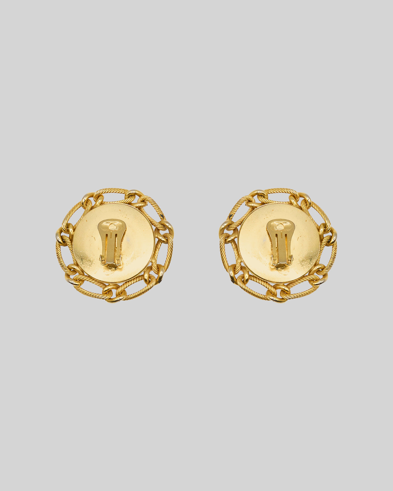 Boucles d'oreilles à chaîne tressée