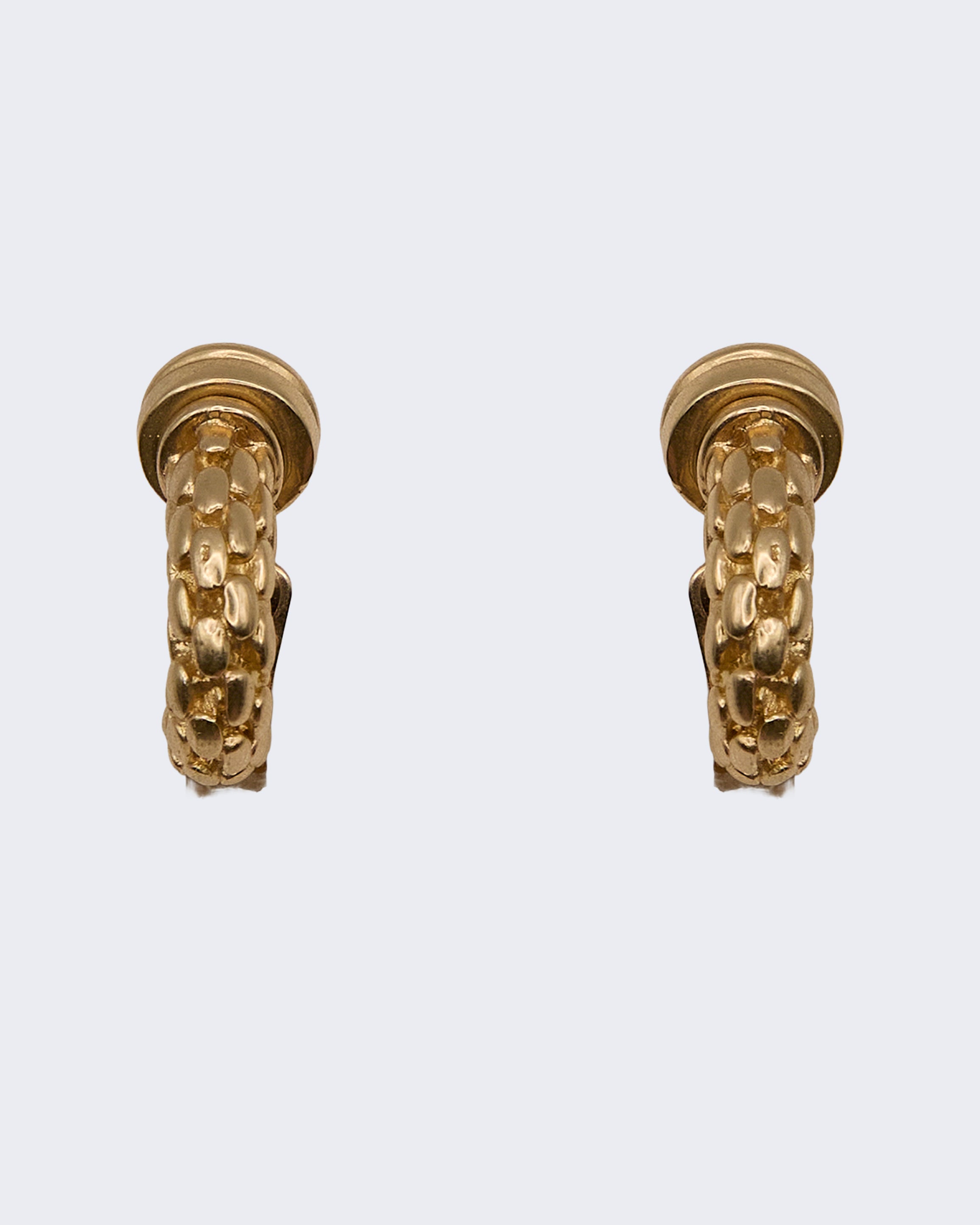 Boucles d'oreilles sculpturales