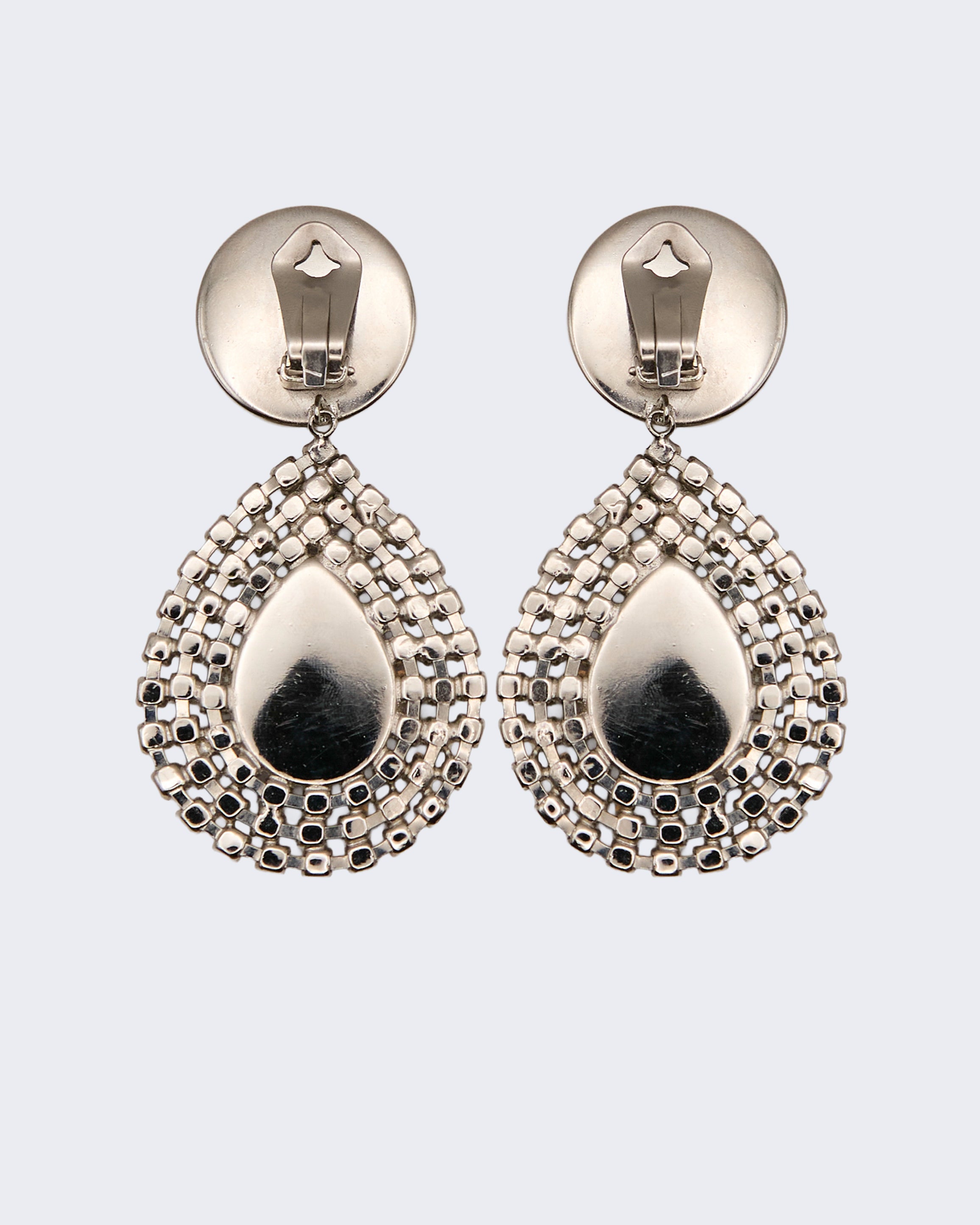 Boucles d'oreilles pendantes « Black Drop »