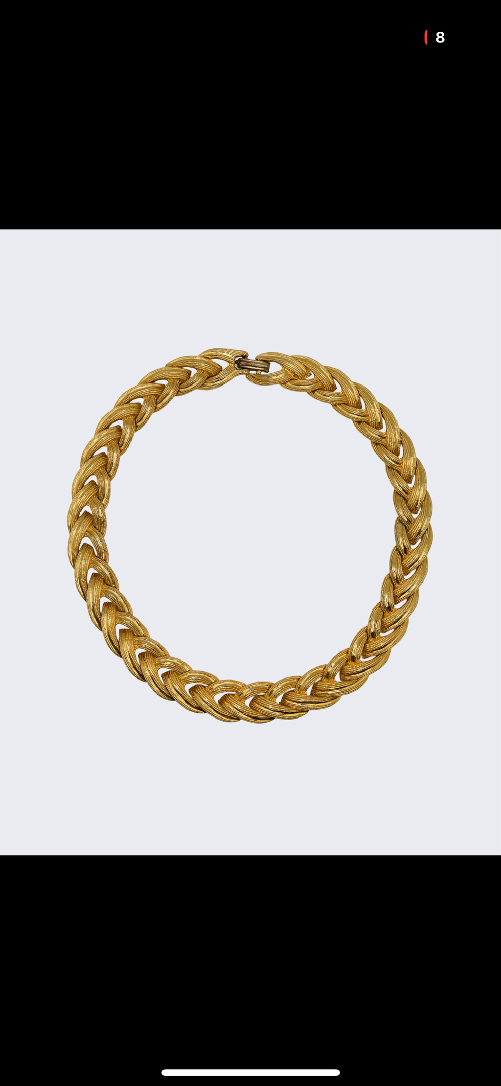 Collana Treccia Firmata Solid Cooper – Girocollo Vintage Elegante