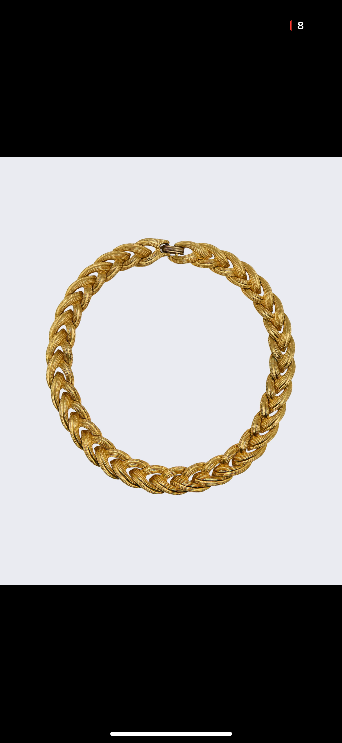 Collana Treccia Firmata Solid Cooper – Girocollo Vintage Elegante