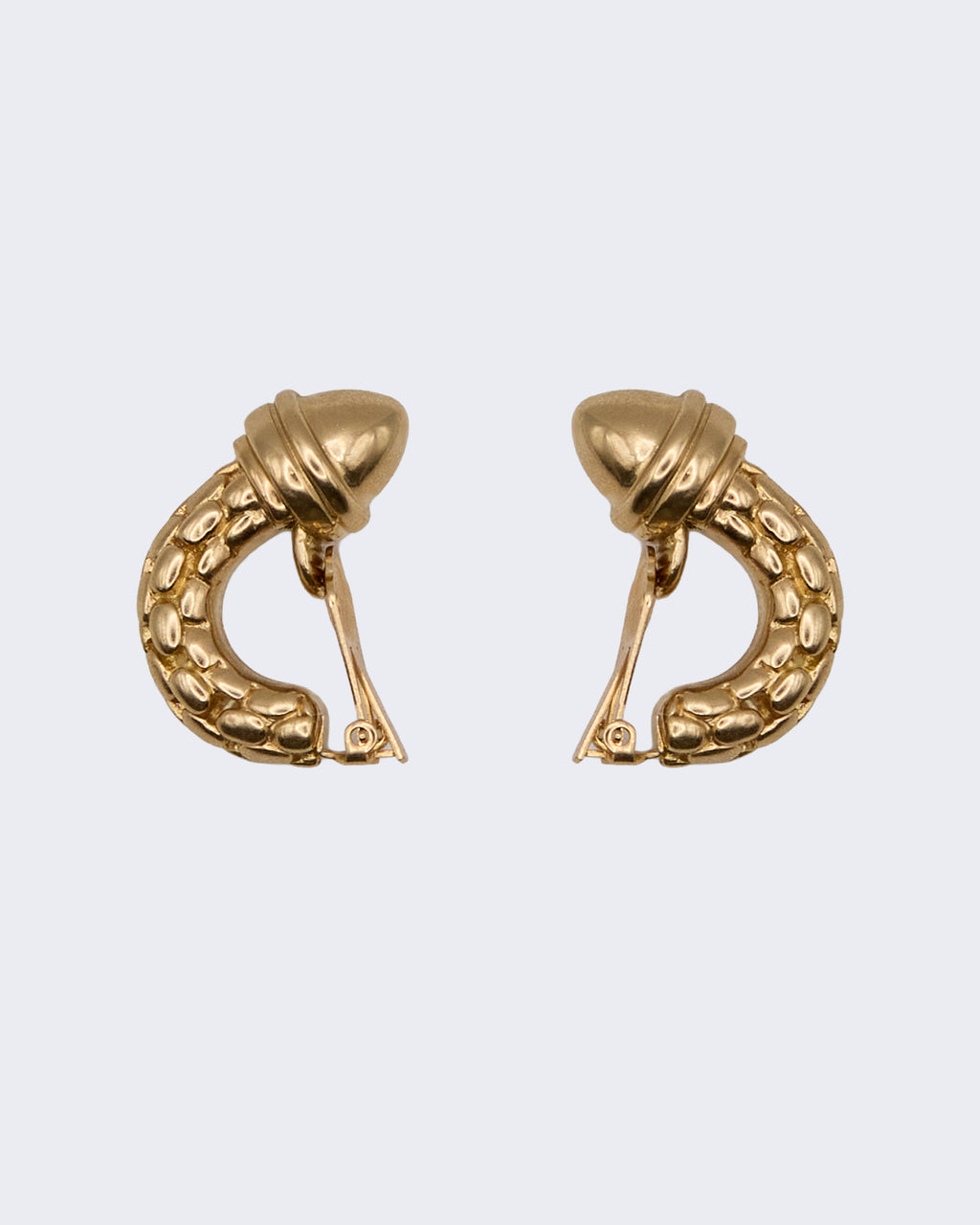 Boucles d'oreilles sculpturales