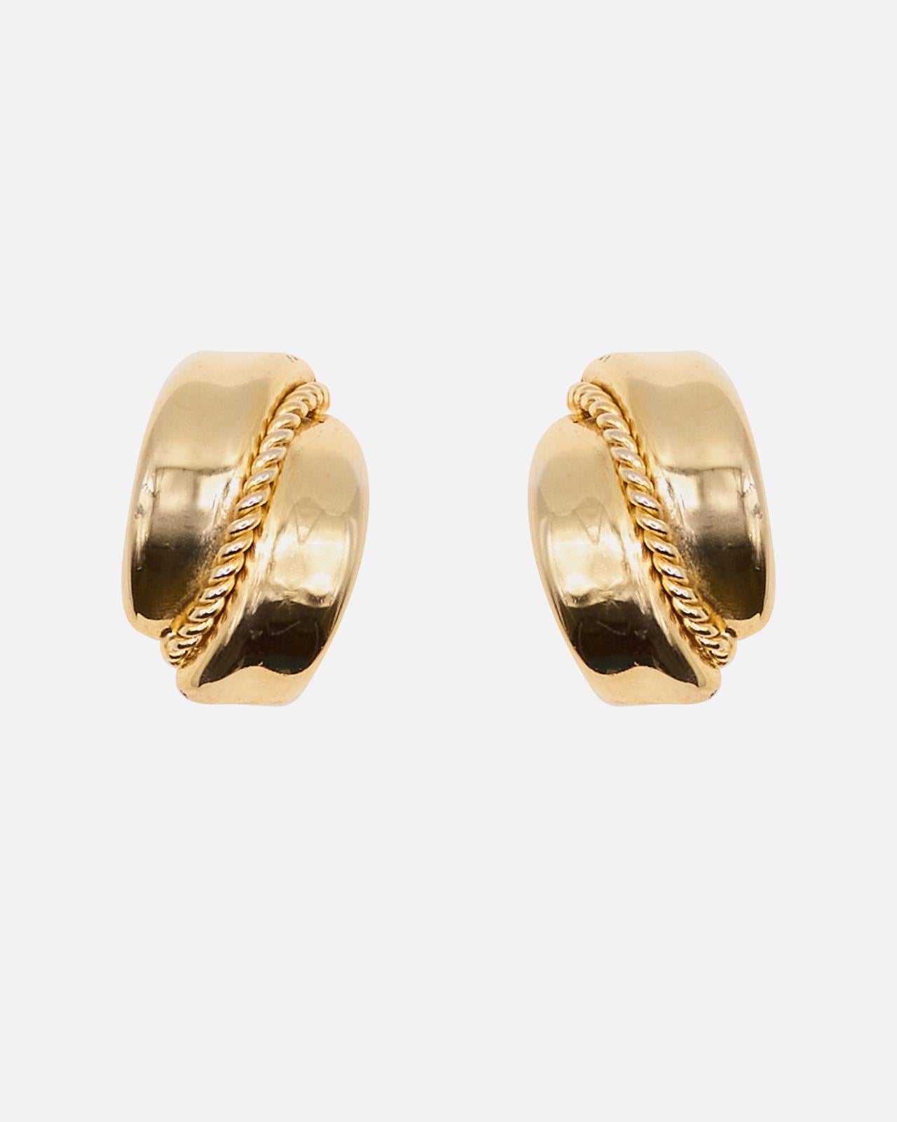 Boucles d'oreilles à cordon