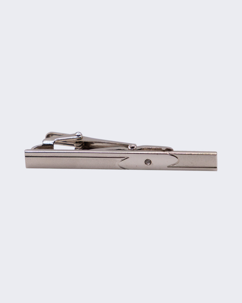 Fermacravatta Vintage Argento Elegante Uomo – Clip Cravatta Classica Minimal