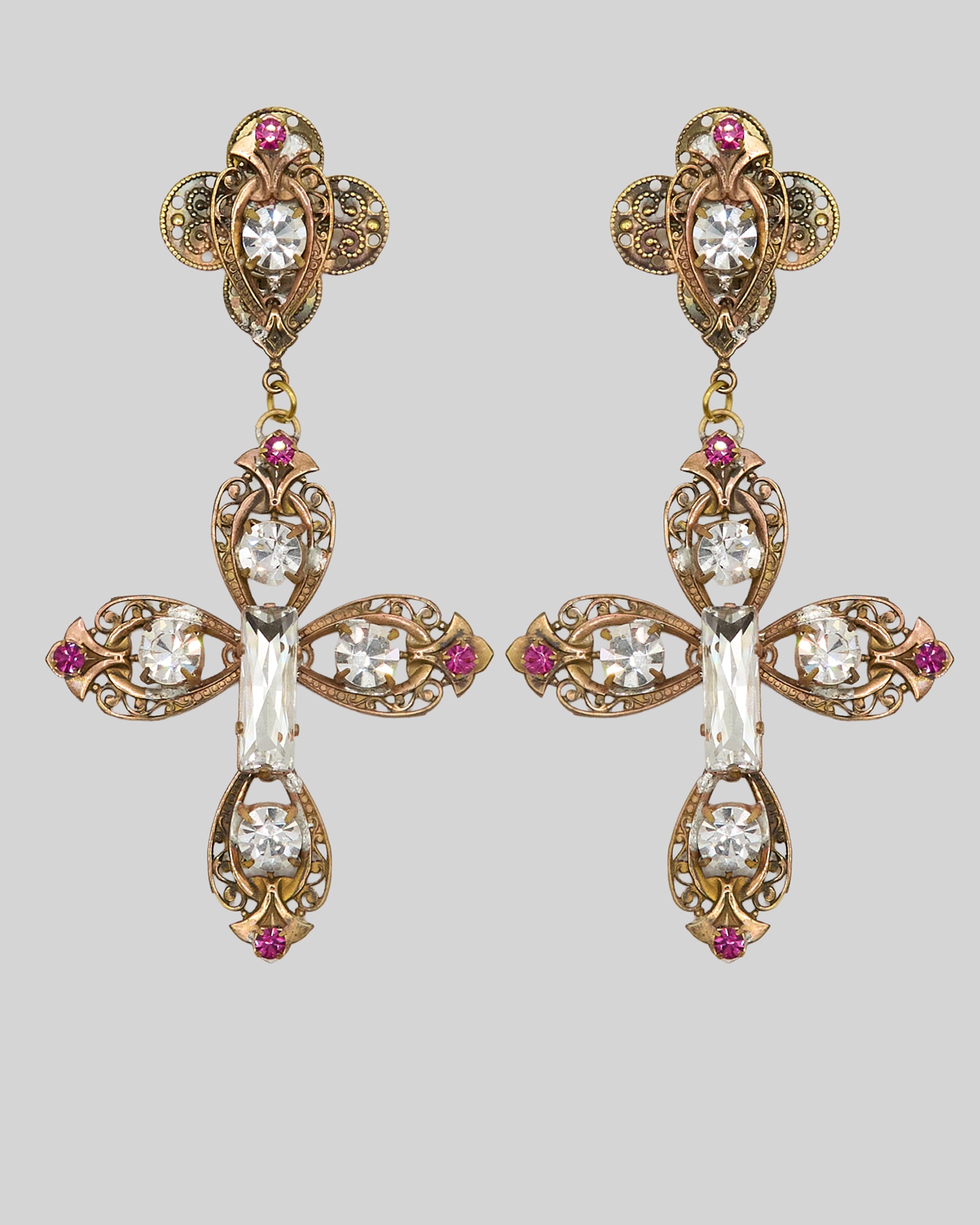 Cross Earrings