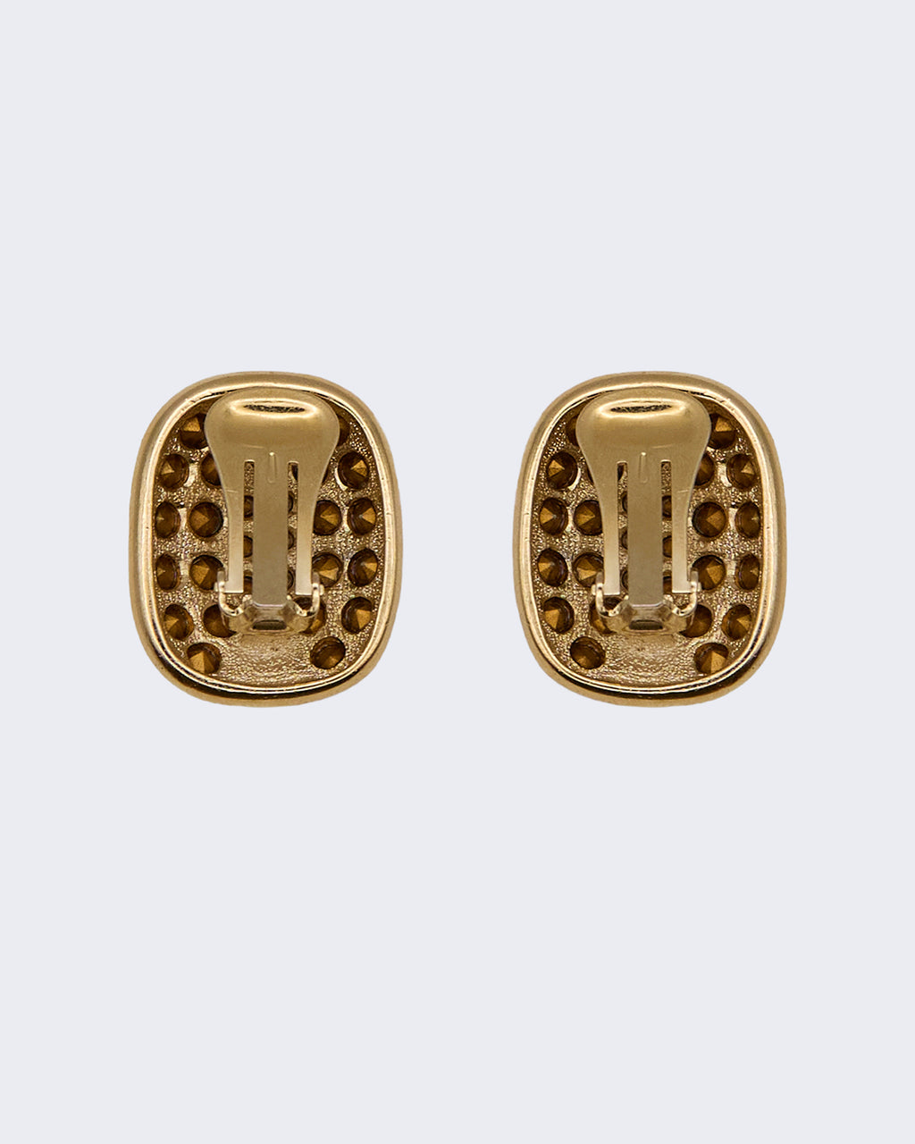 Boucles d'oreilles rectangulaires scintillantes