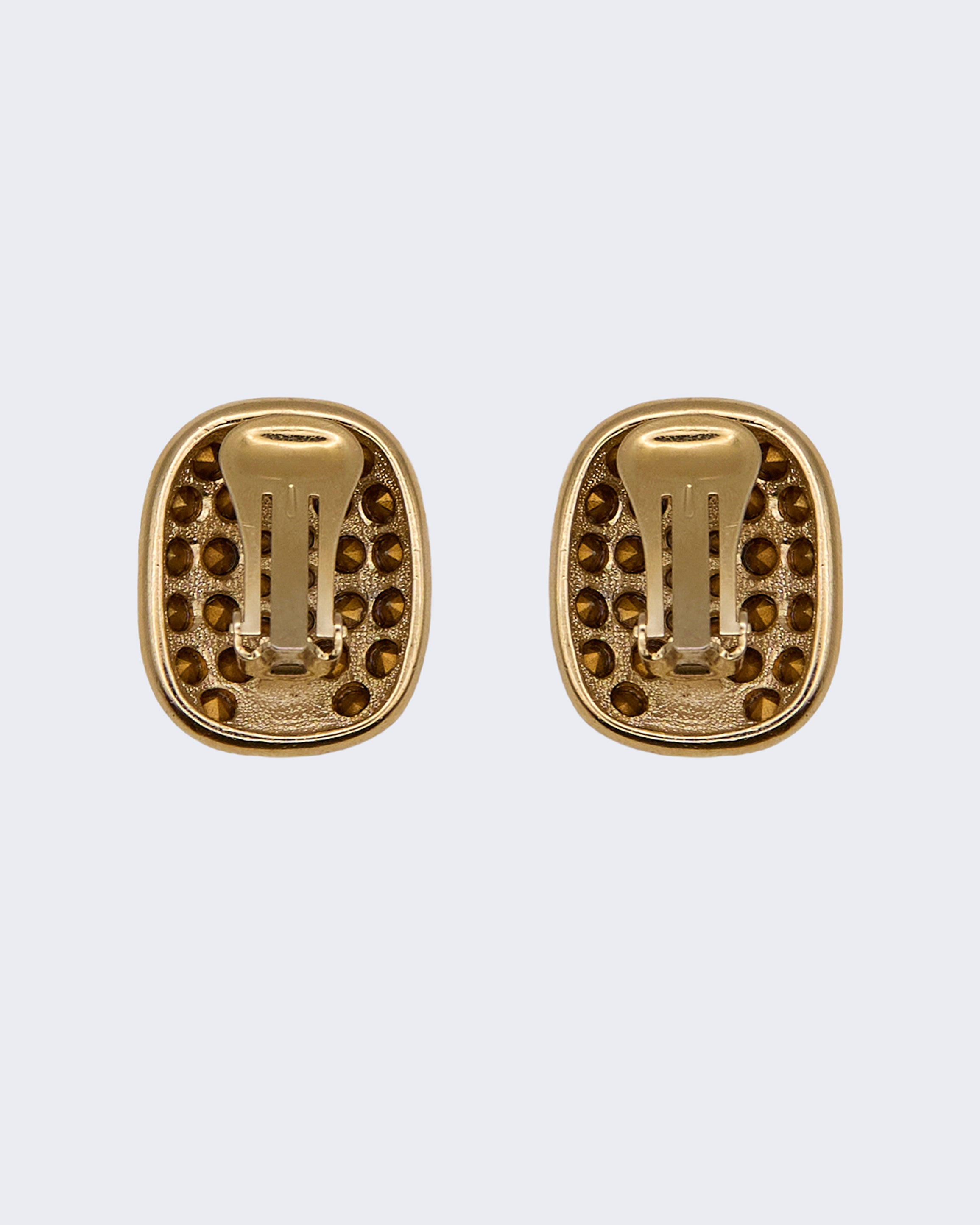 Boucles d'oreilles rectangulaires scintillantes