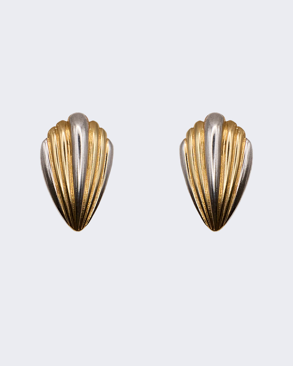 Orecchini Conchiglia Bicolore