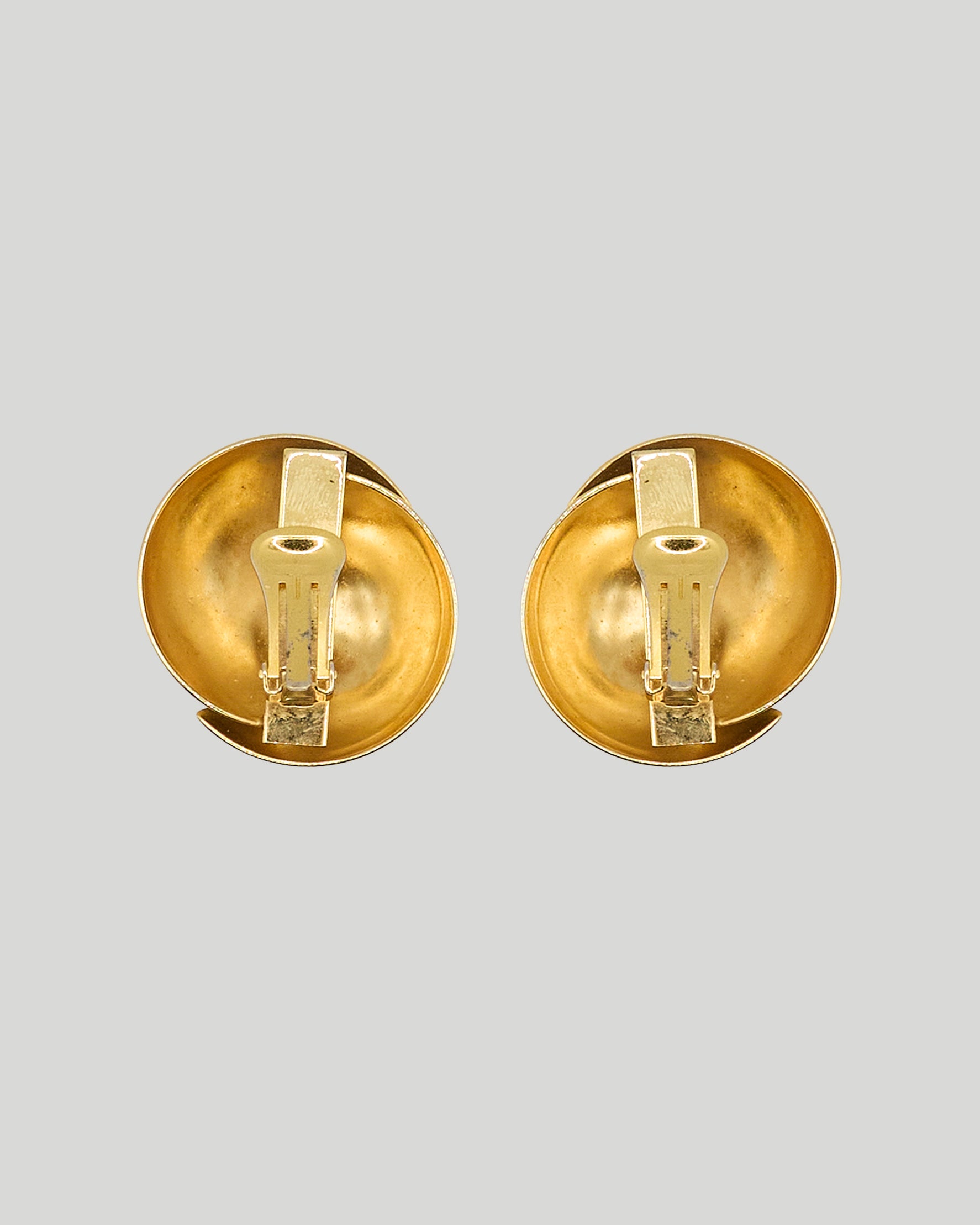 Two-Tone Ball Earrings