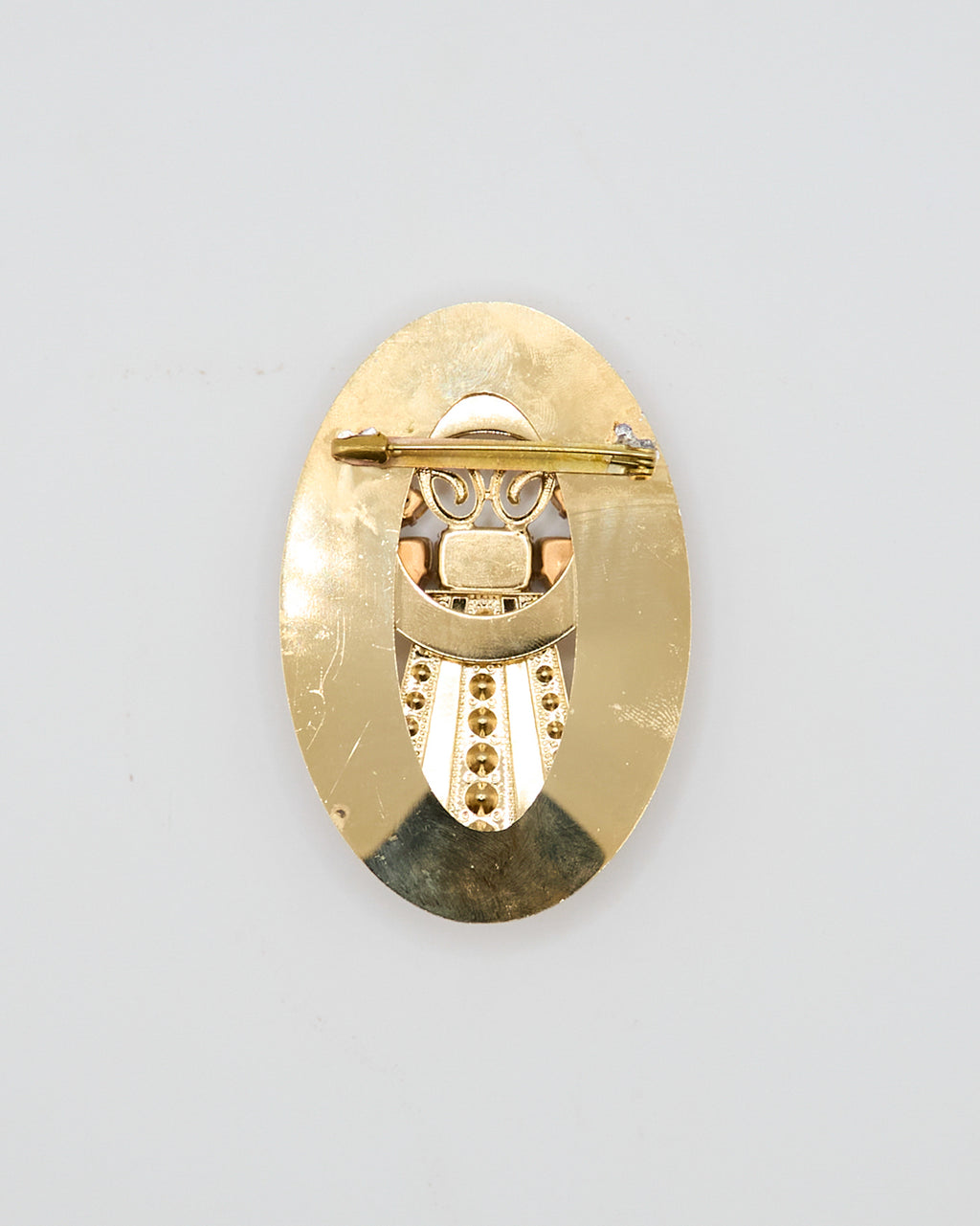 Oval Brooch