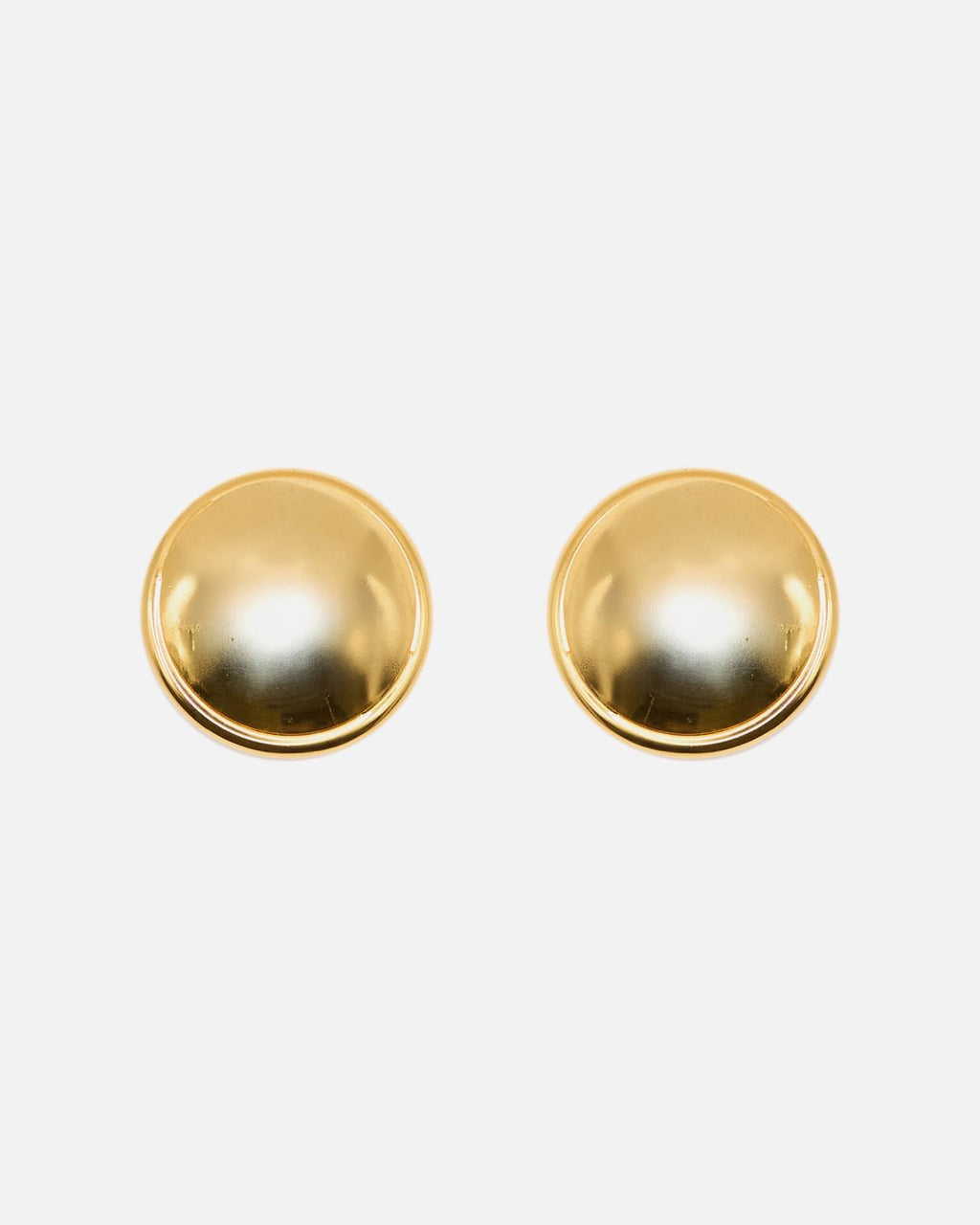 Boucles d'oreilles à monture dorée