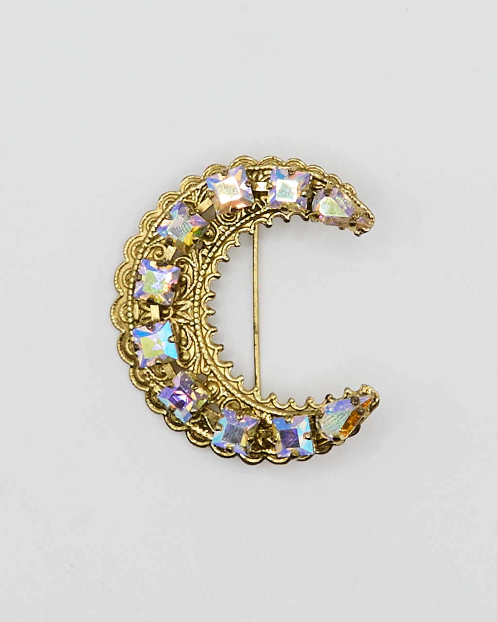 Half Moon Brooch