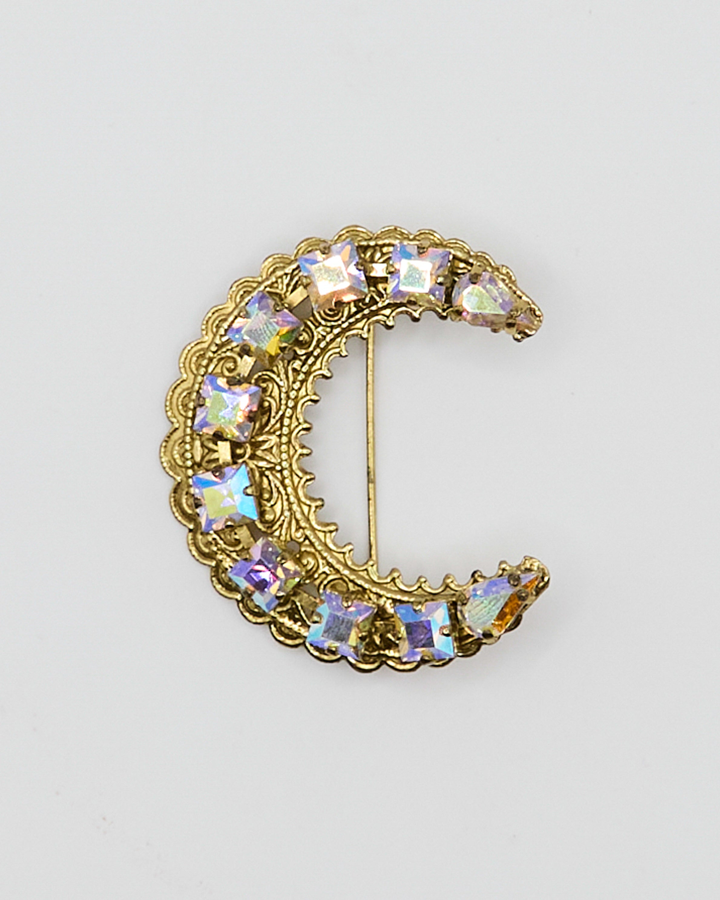 Half Moon Brooch