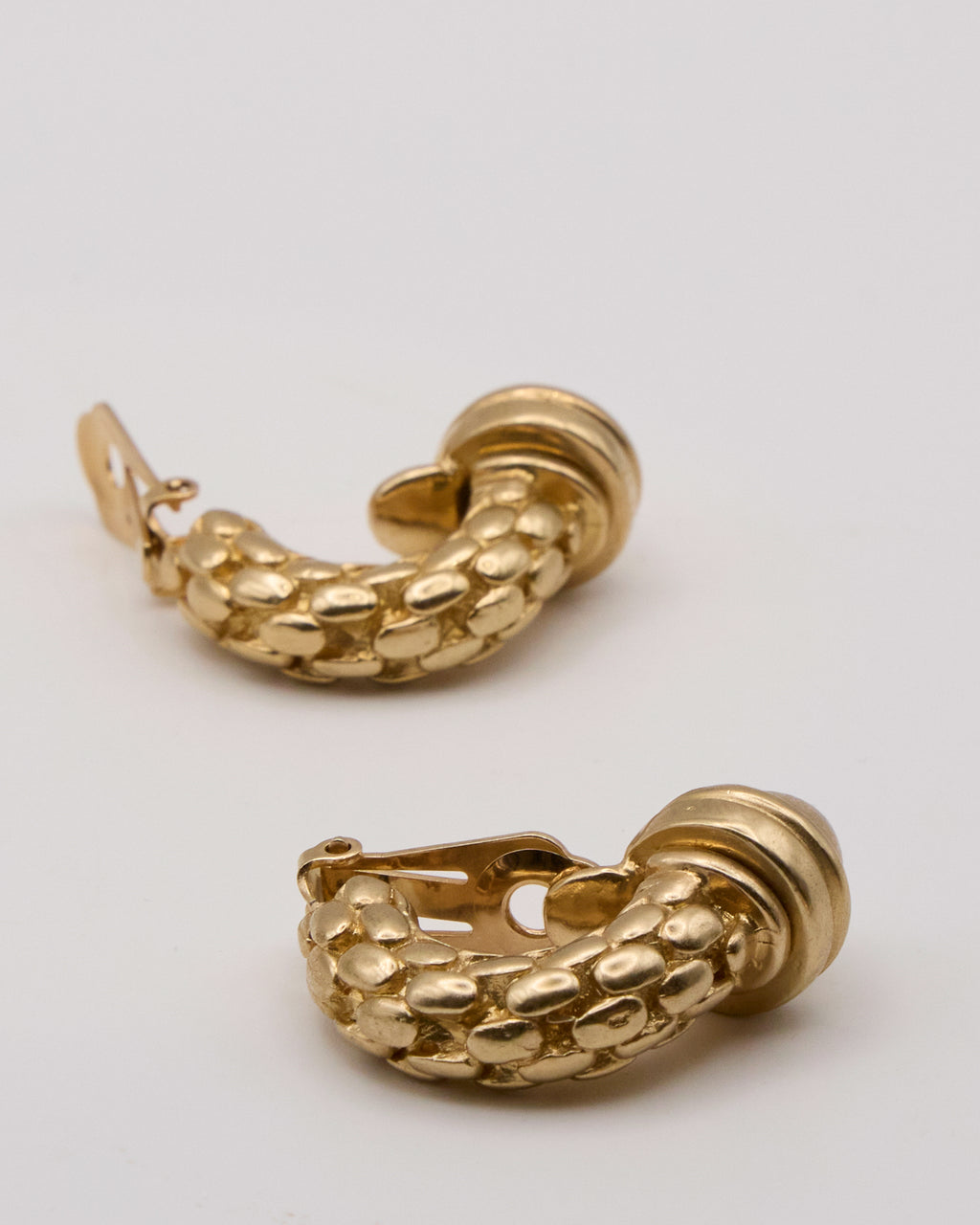 Boucles d'oreilles sculpturales