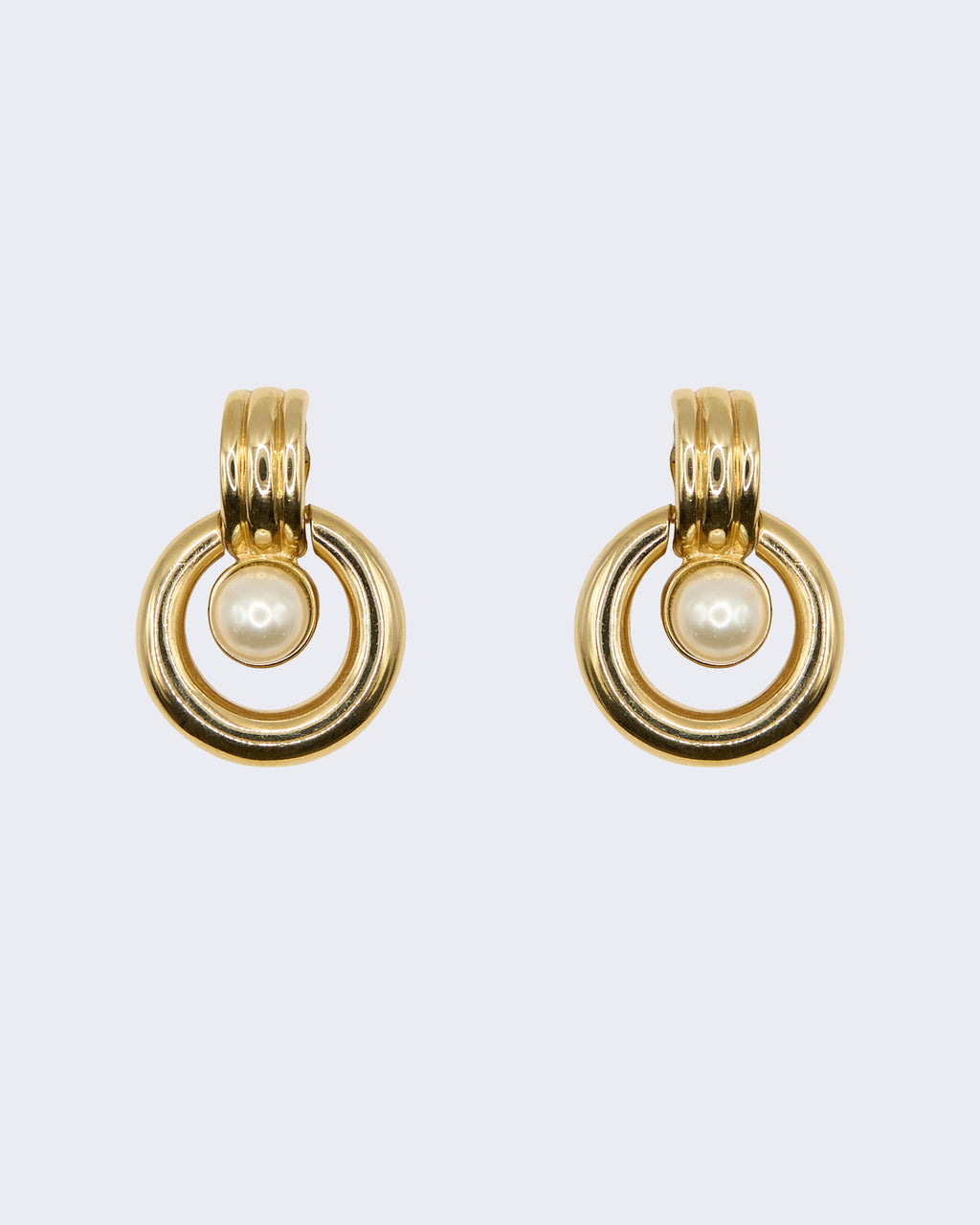 Boucles d'oreilles « Aura de perle »