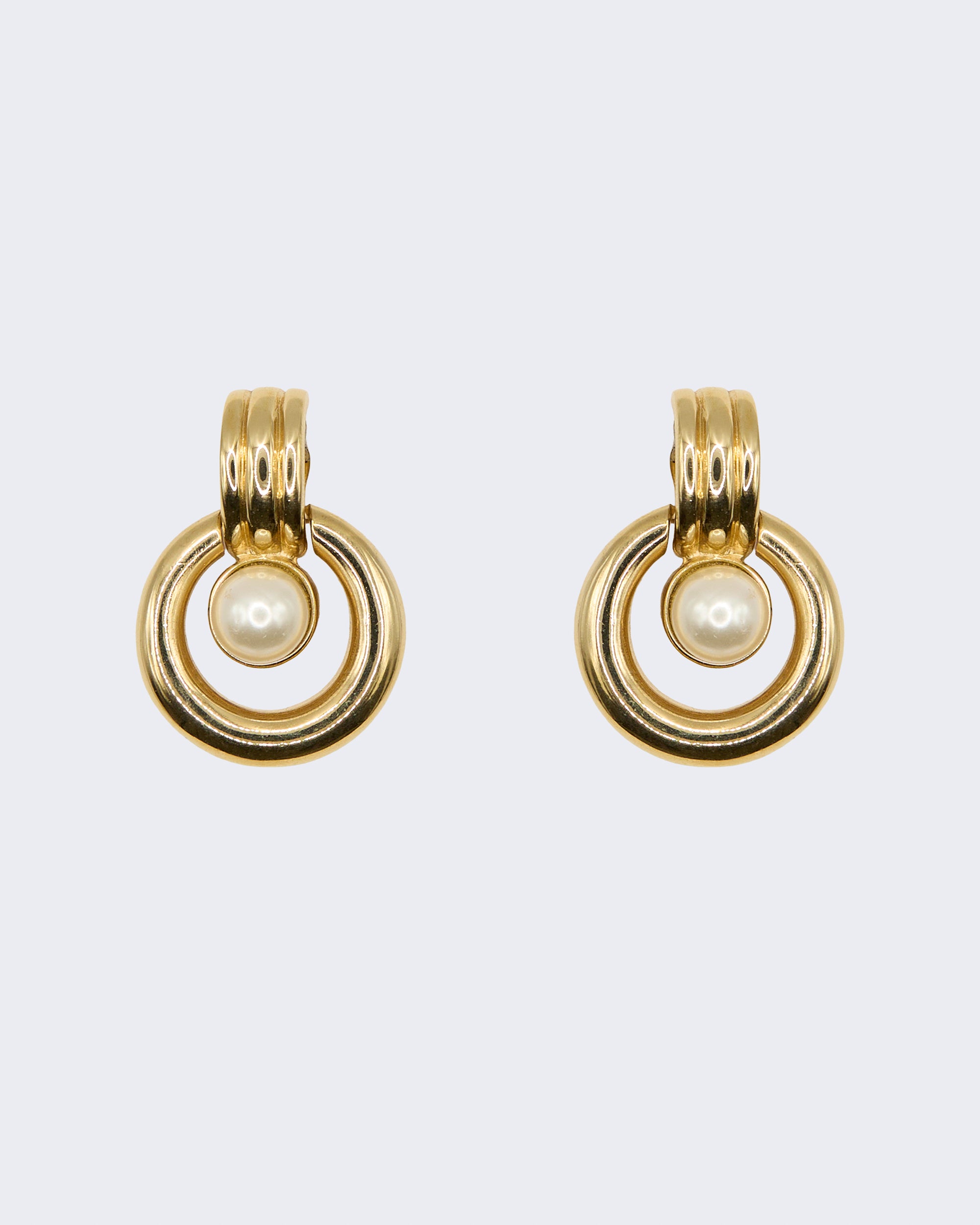 Boucles d'oreilles « Aura de perle »