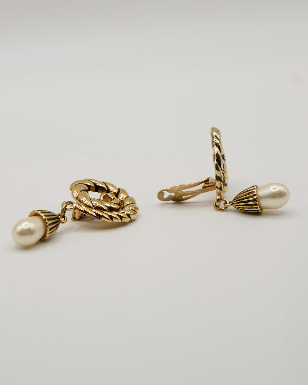 Boucles d'oreilles de style baroque