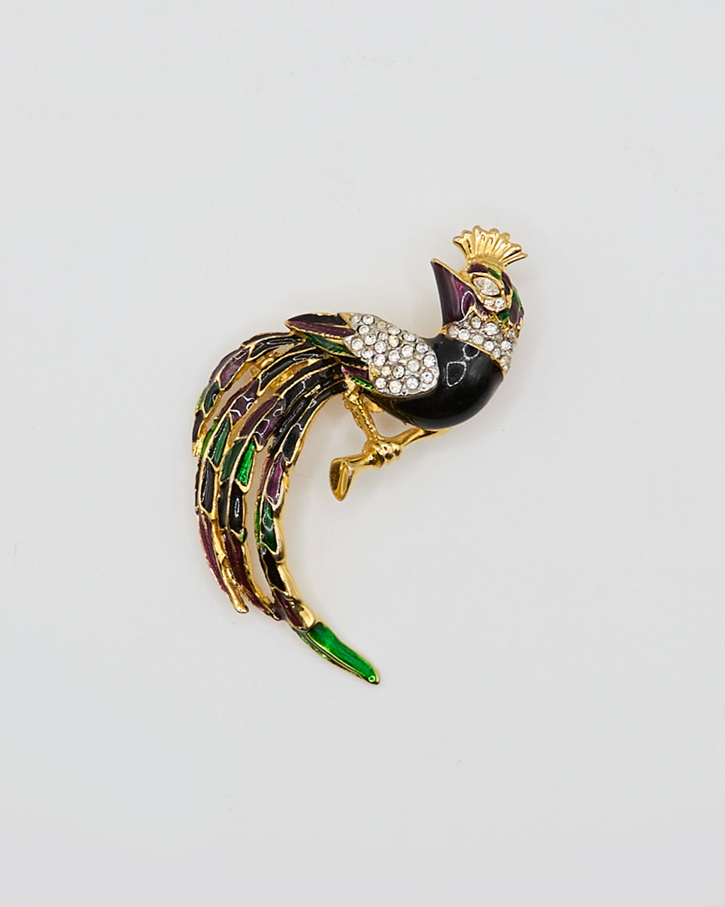 Bird of Paradise Brooch