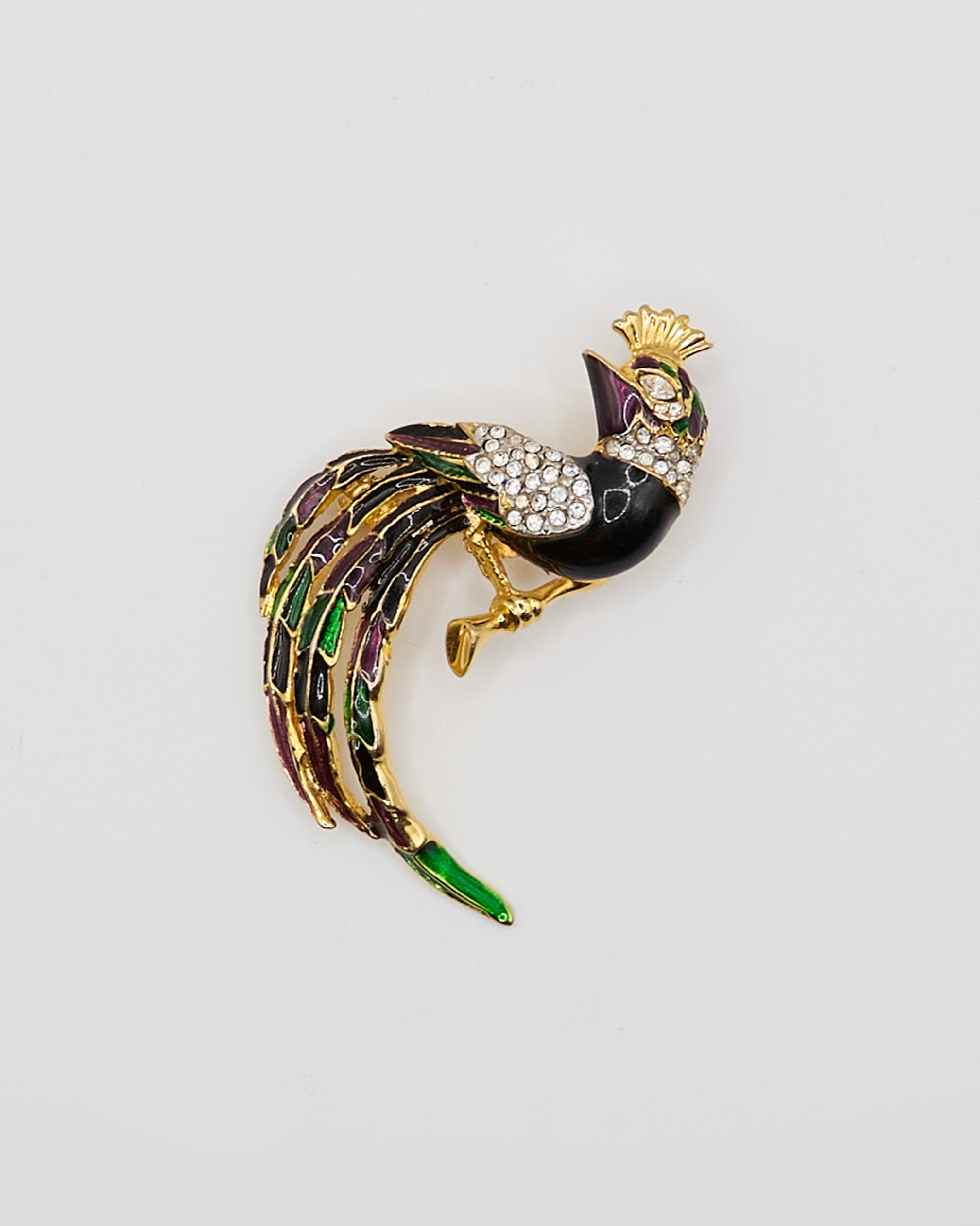 Bird of Paradise Brooch