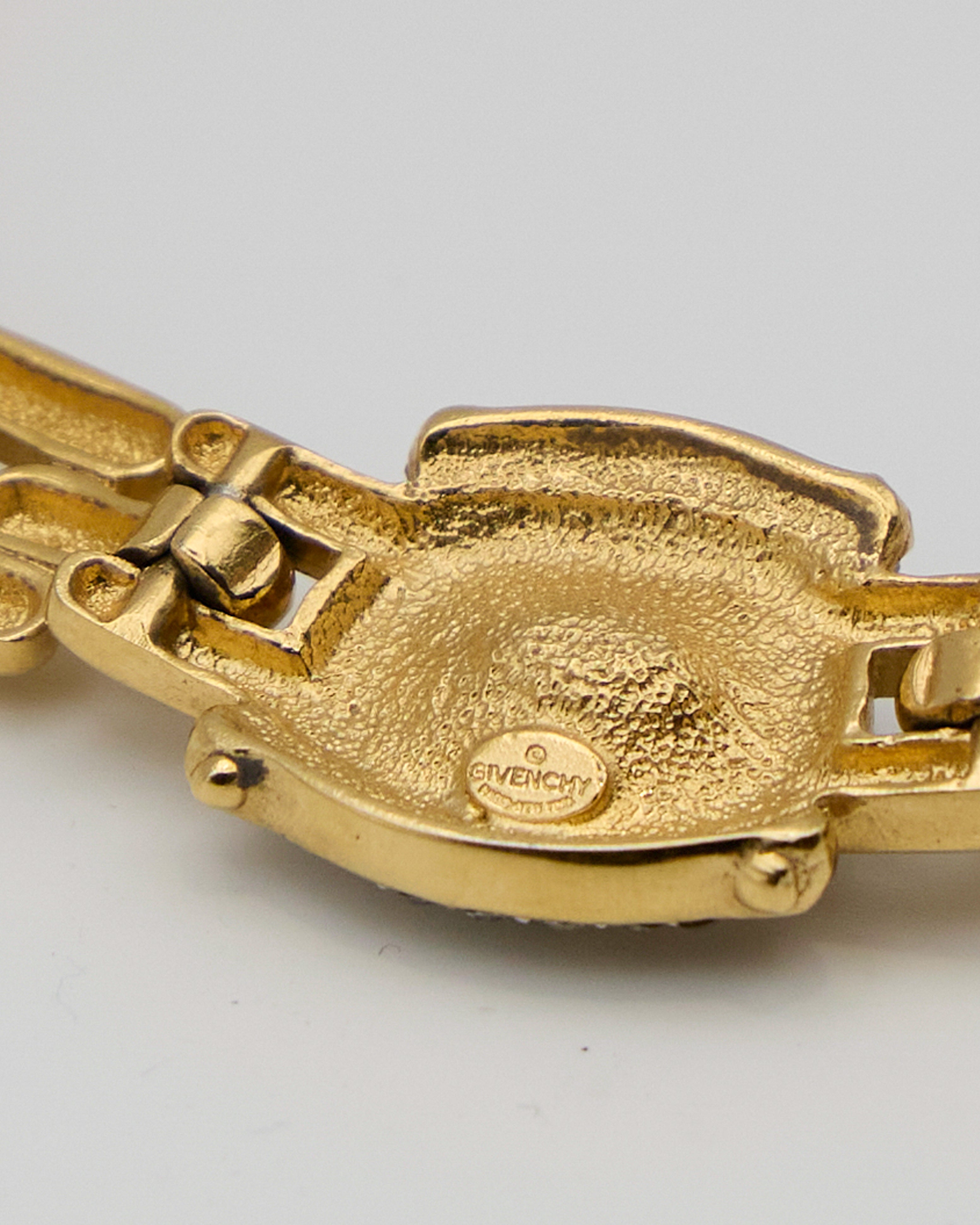 Collana Vintage Givenchy Gold Statement – Raro Gioiello da Collezione