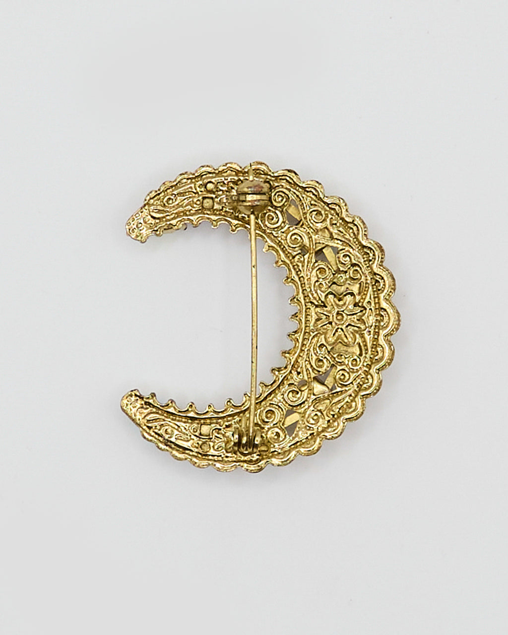 Half Moon Brooch