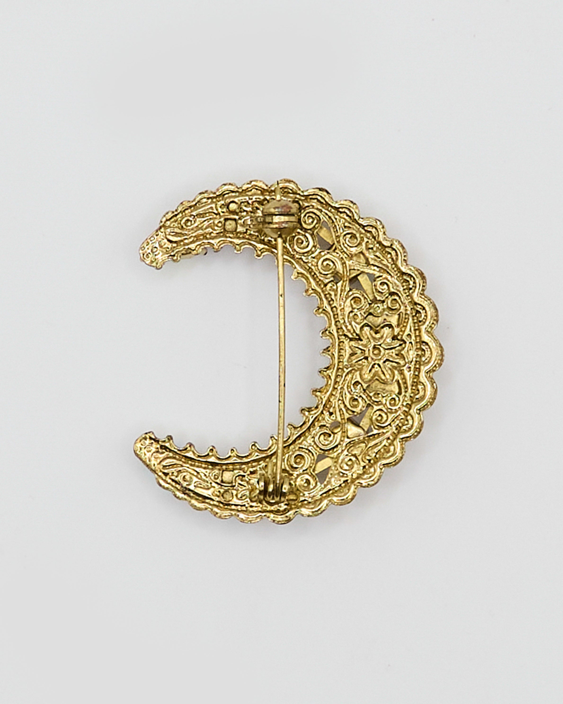 Half Moon Brooch