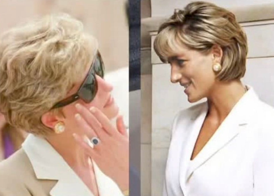 Boucles d'oreilles « Perle encadrée »