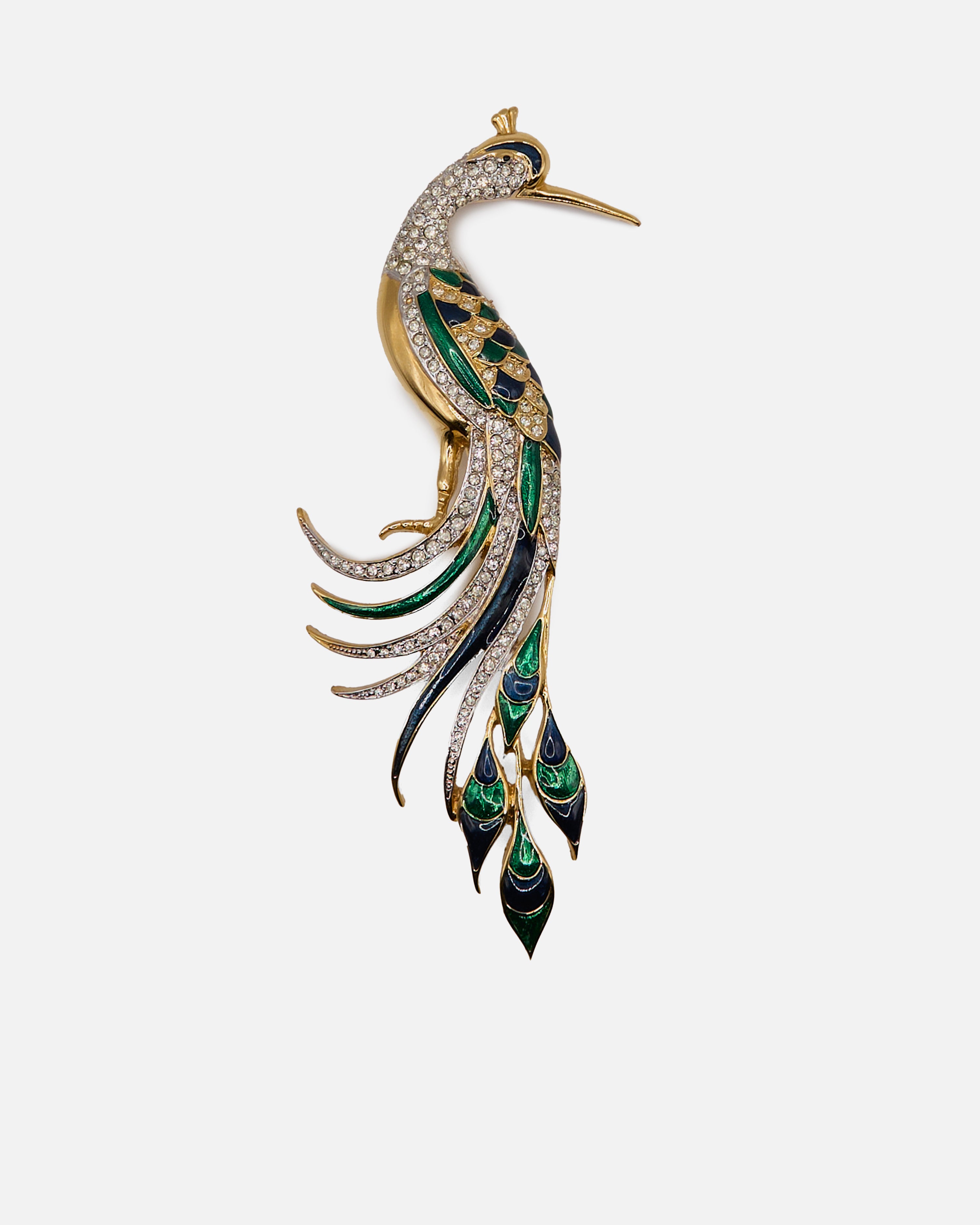 Broche Paon D'orlan
