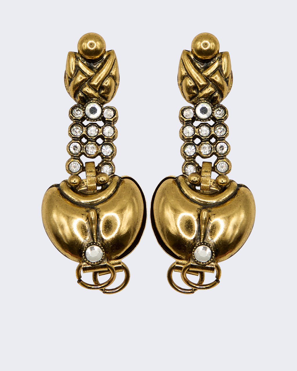 Boucles d'oreilles pendantes Bride