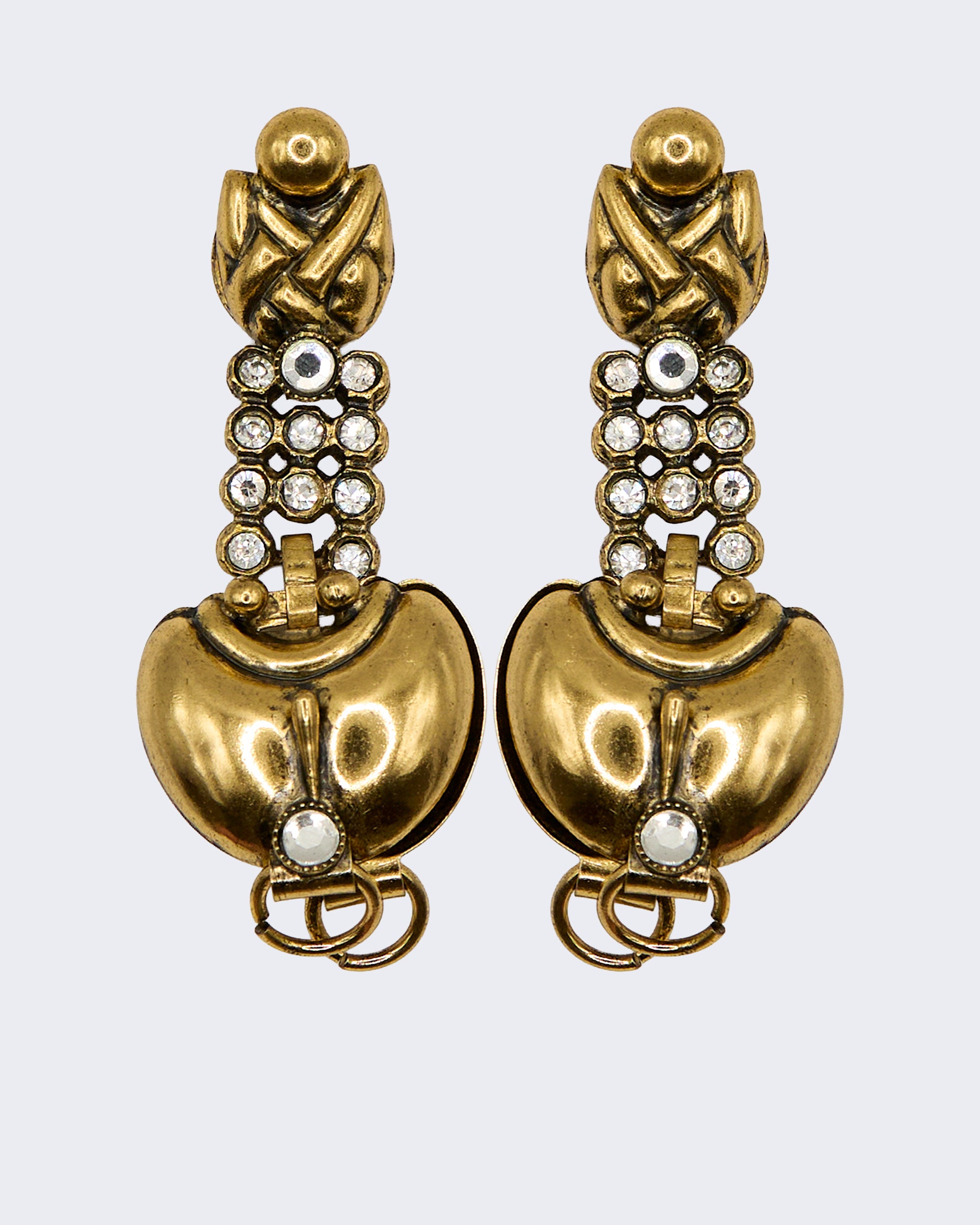 Boucles d'oreilles pendantes Bride