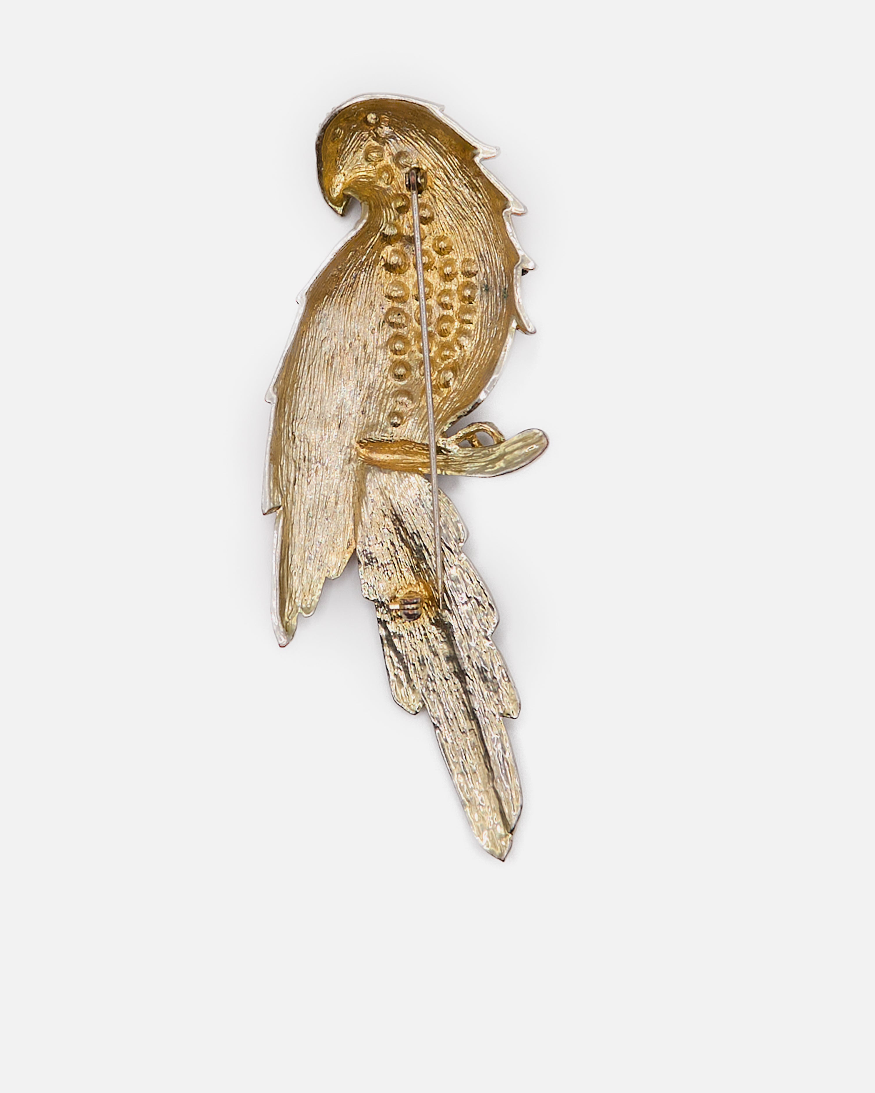 Parrot Brooch