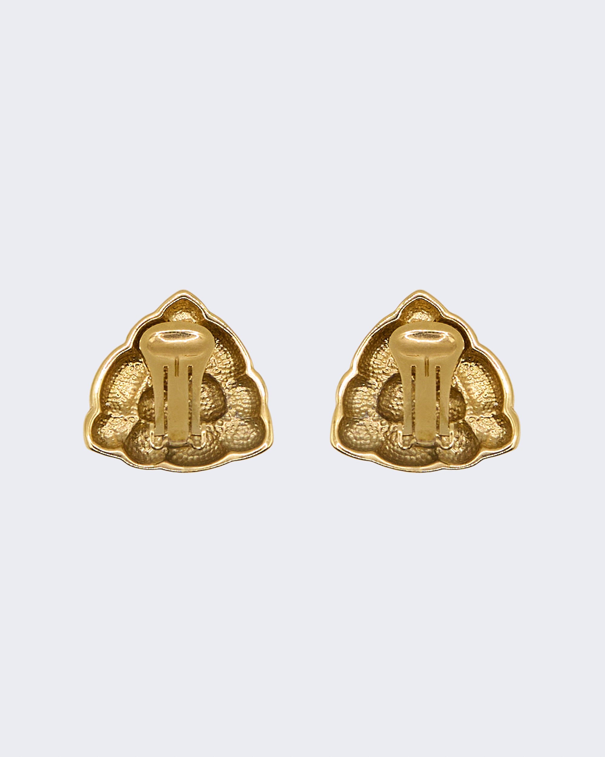 Boucles d'oreilles à motif matelassé